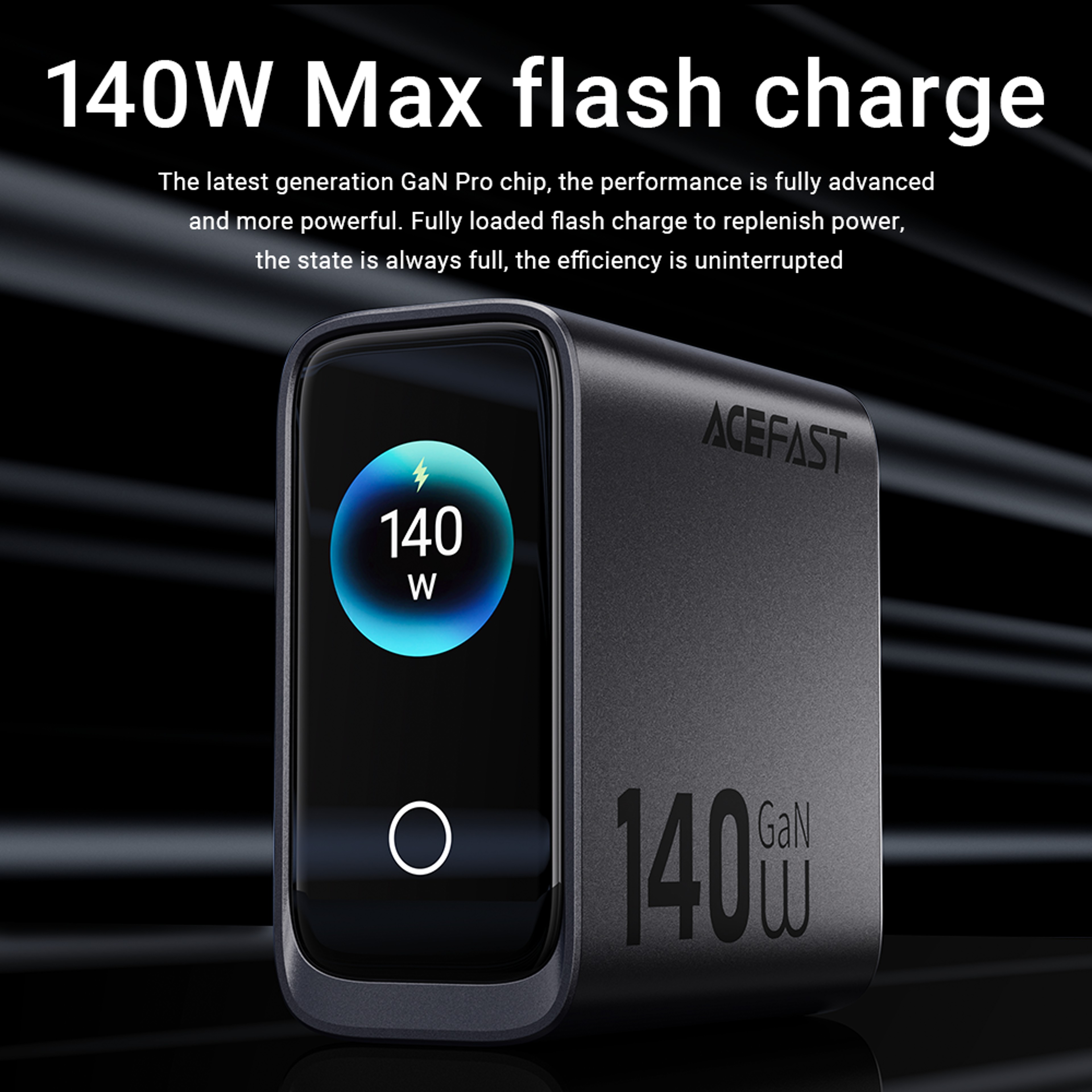 Fast Charger With LED Display USB Wall Adapter 1