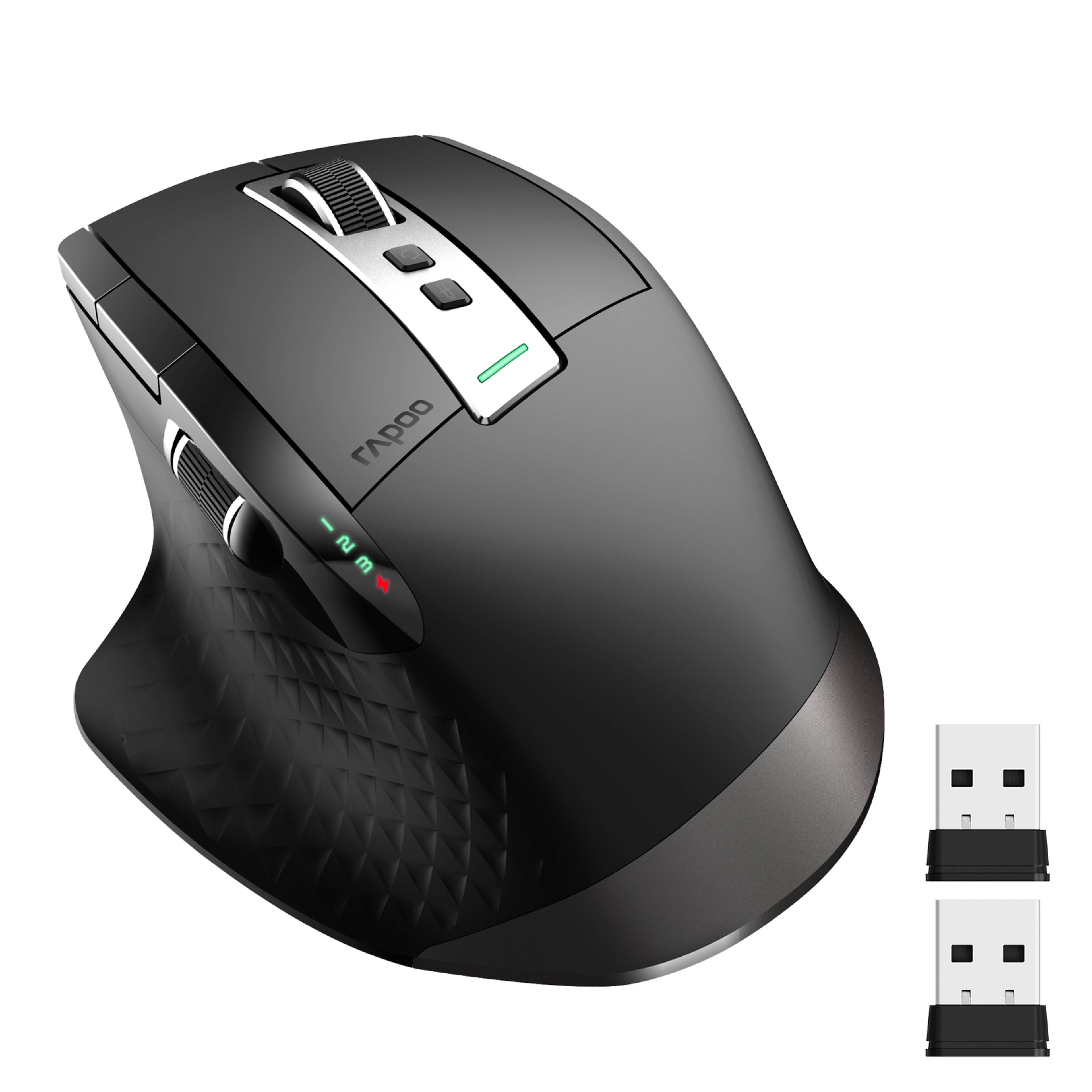 Ergonomic Wireless Bluetooth Mouse with DPI Multi Device Switching – view 1