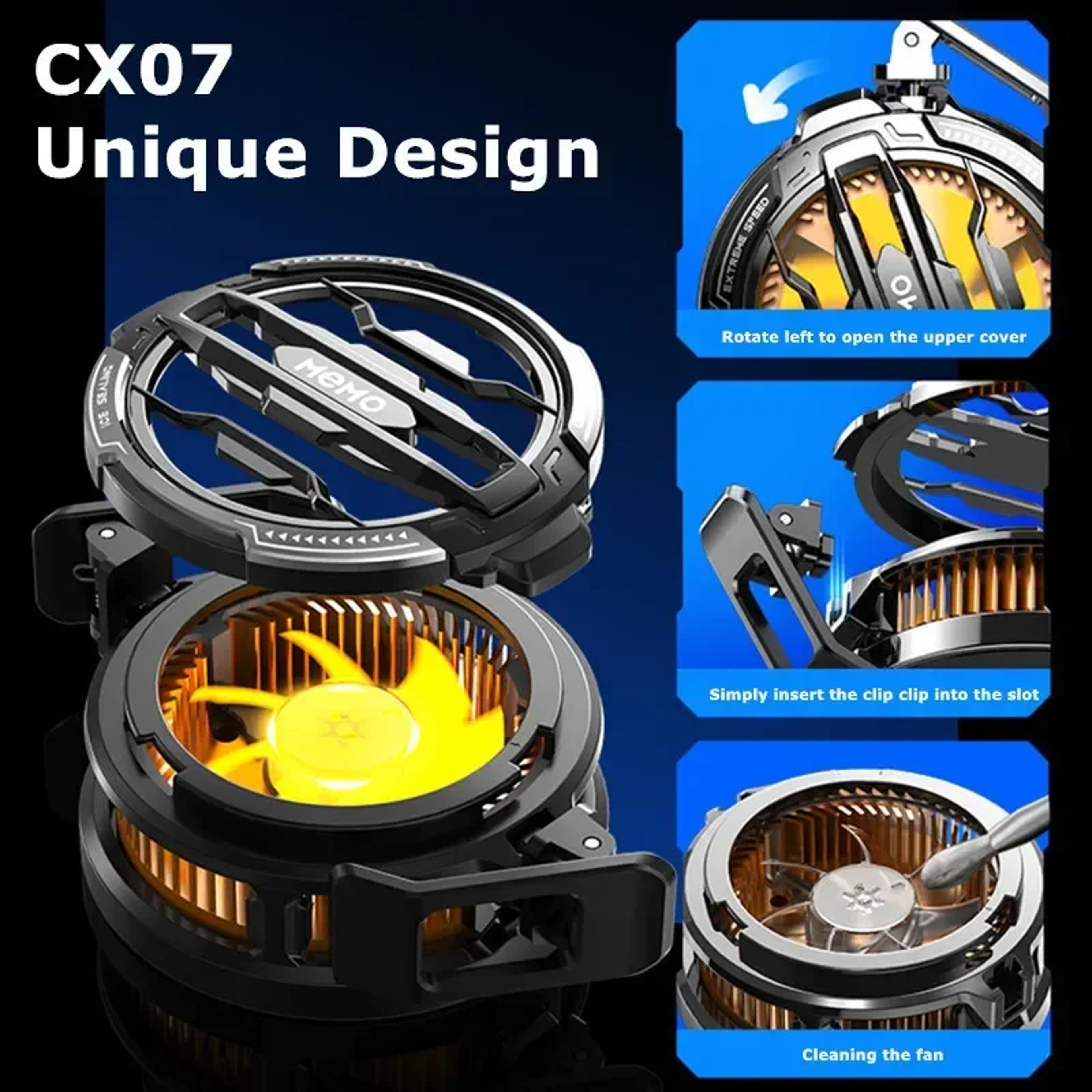 Magnetic Phone Cooler Semiconductor Gaming Radiator 4