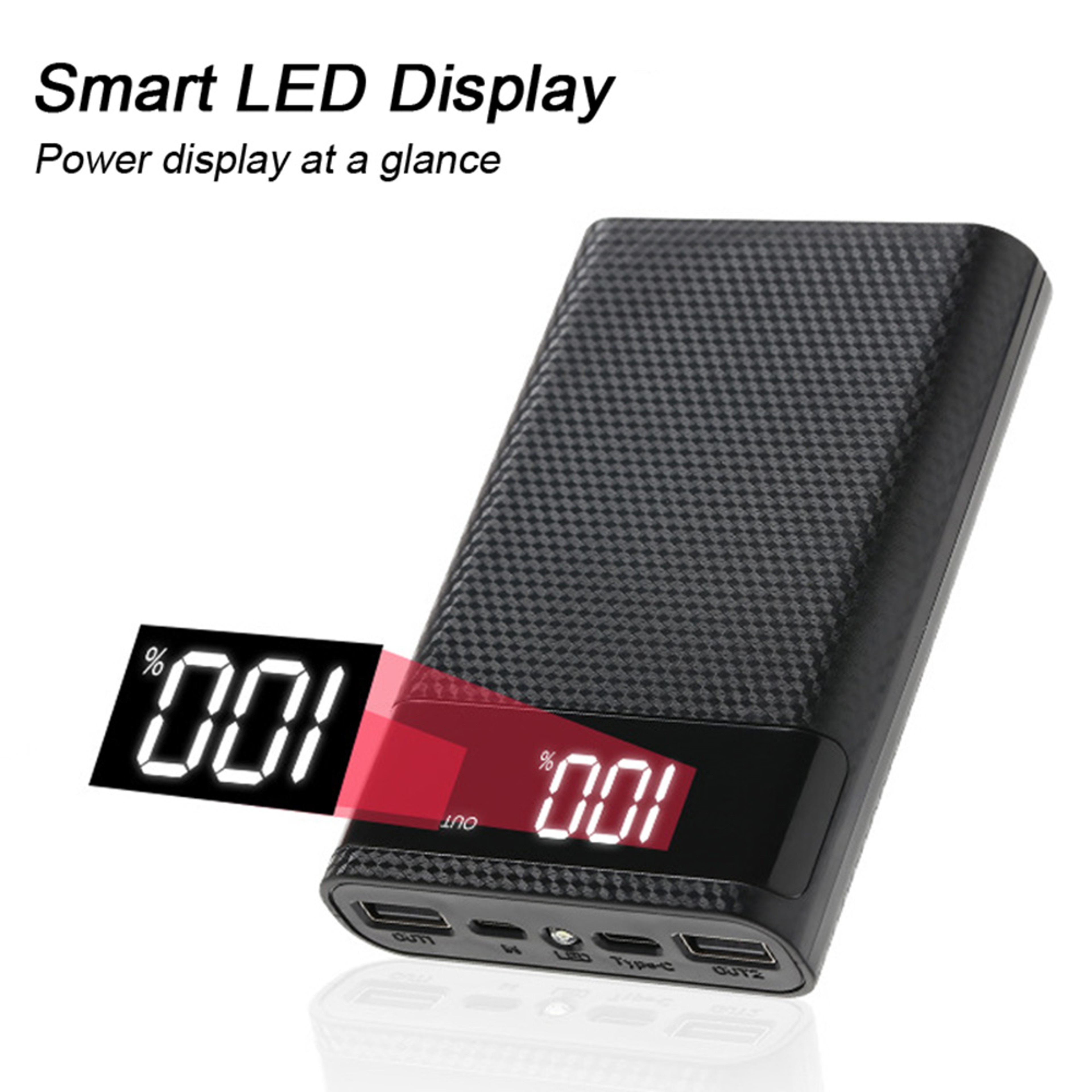 DIY Power Bank Case With USB  Type C Fast Charging Battery Enclosure 3