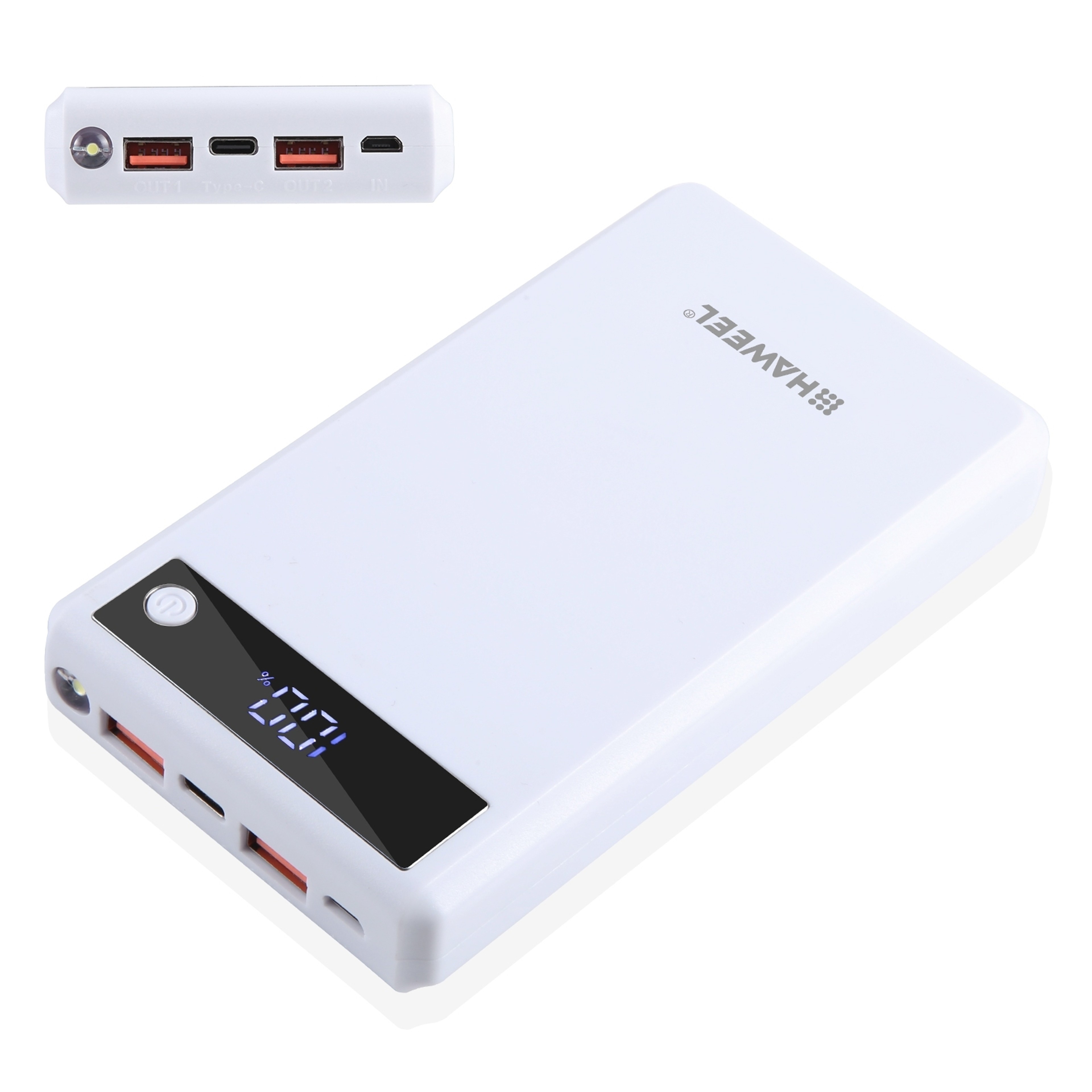 Fast Charge DIY Power Bank Case For Batteries With LED Display 5