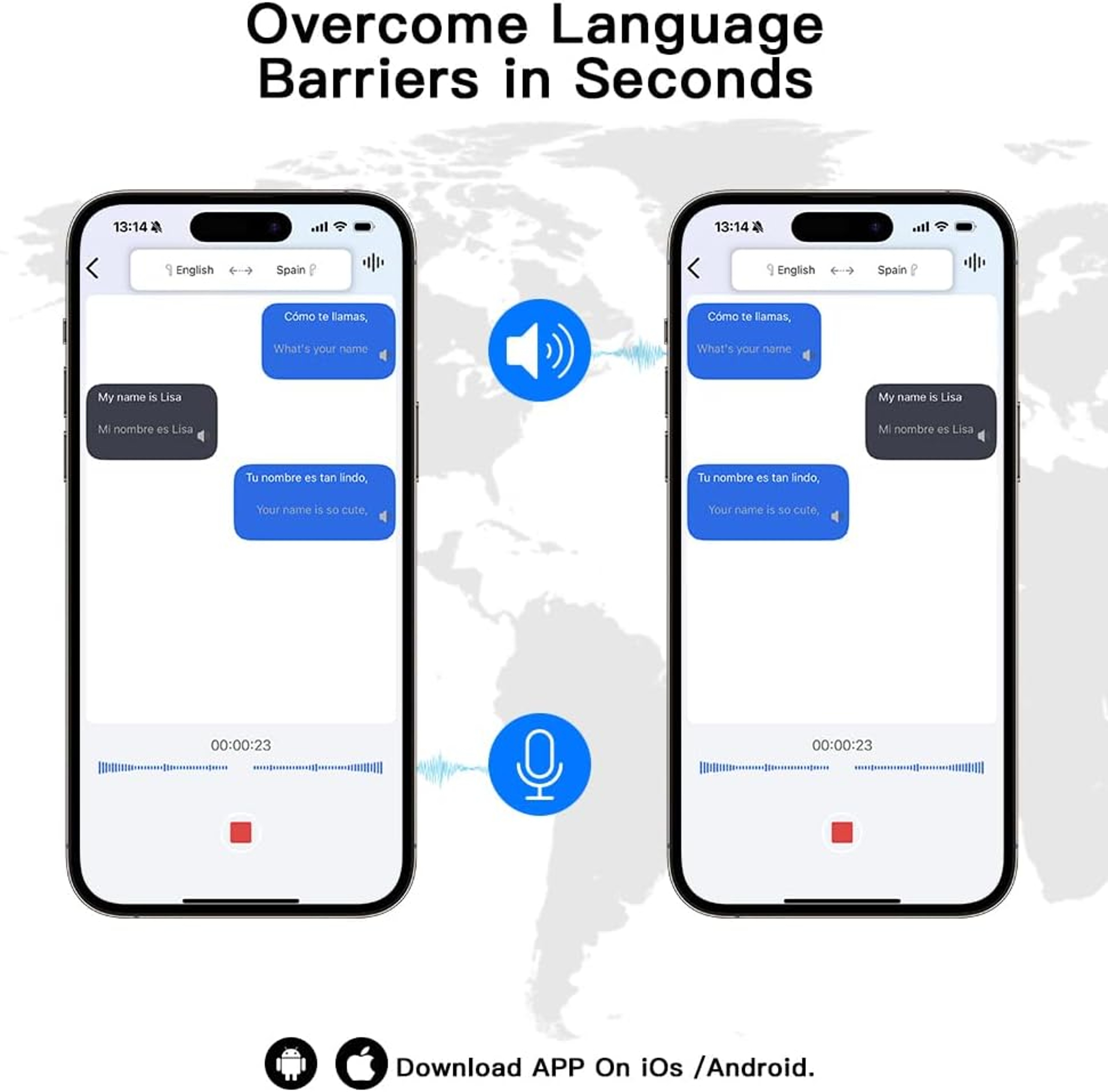 TalkBridge AI Translator Earbuds With LCD Touch Screen  Real Time Language Translation 3
