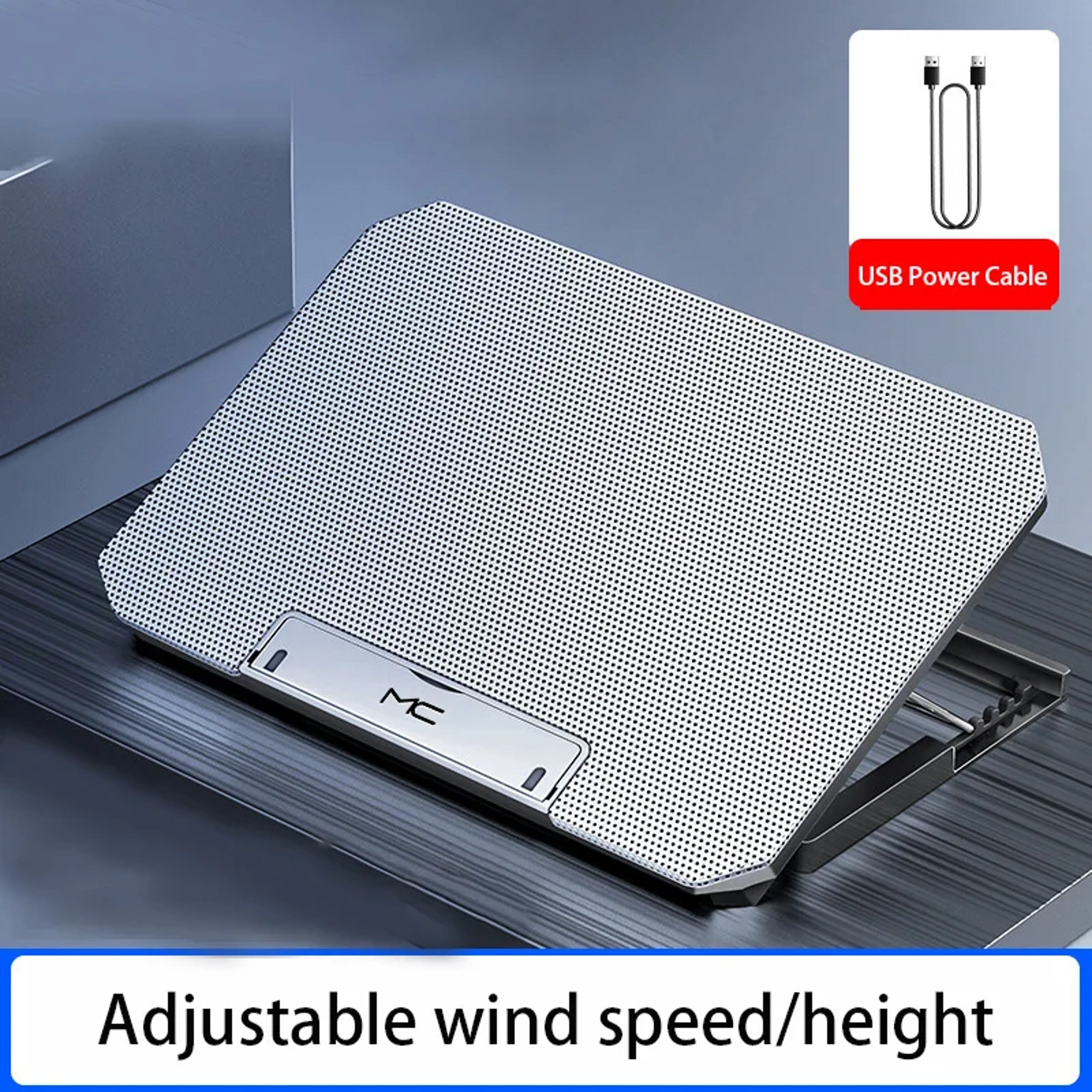 Ultra Cool Silent Laptop Cooling Pad Stand for Gaming & Work Laptops – view 8