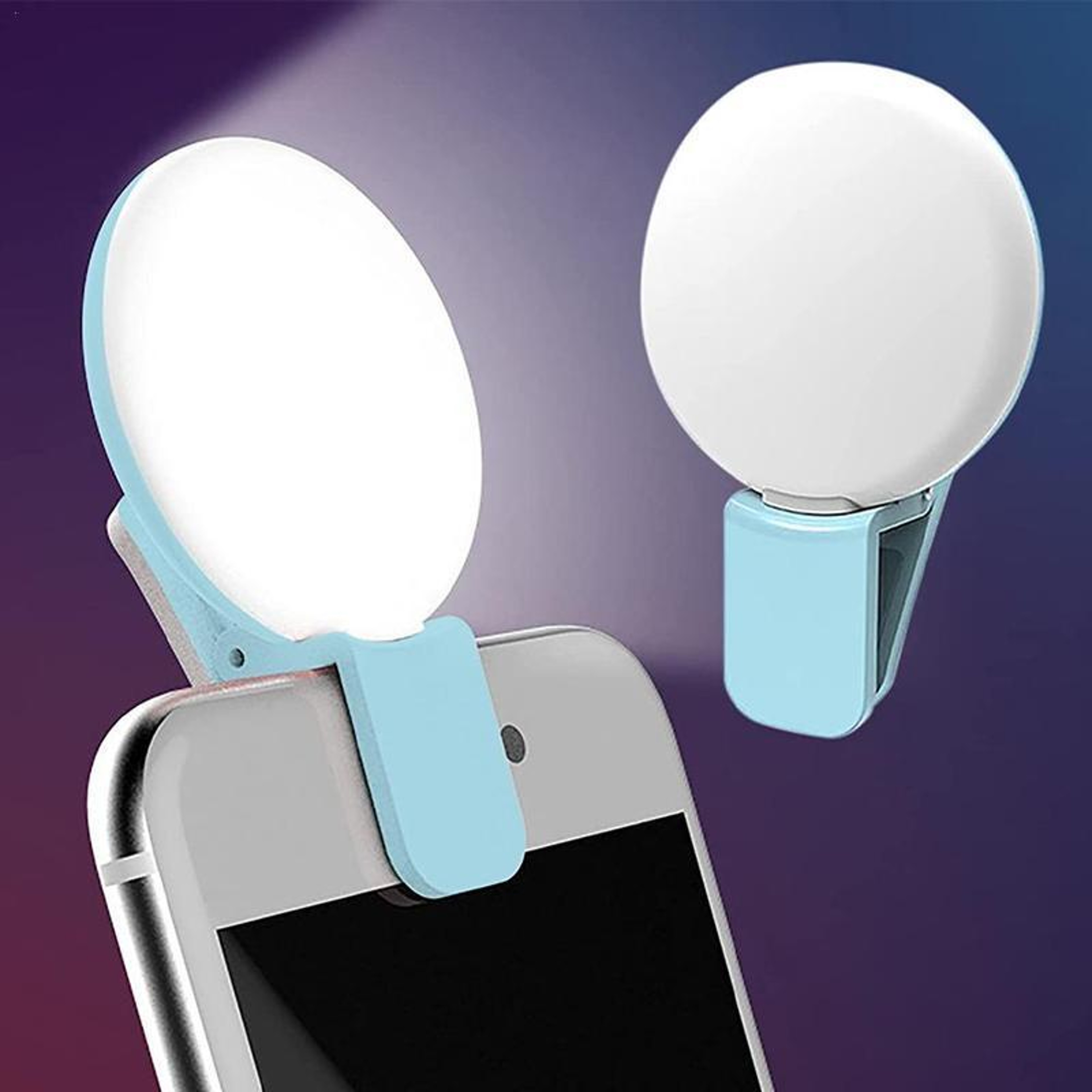 Portable LED Selfie Light Clip On Phone Fill Light For Mobile Photography 1