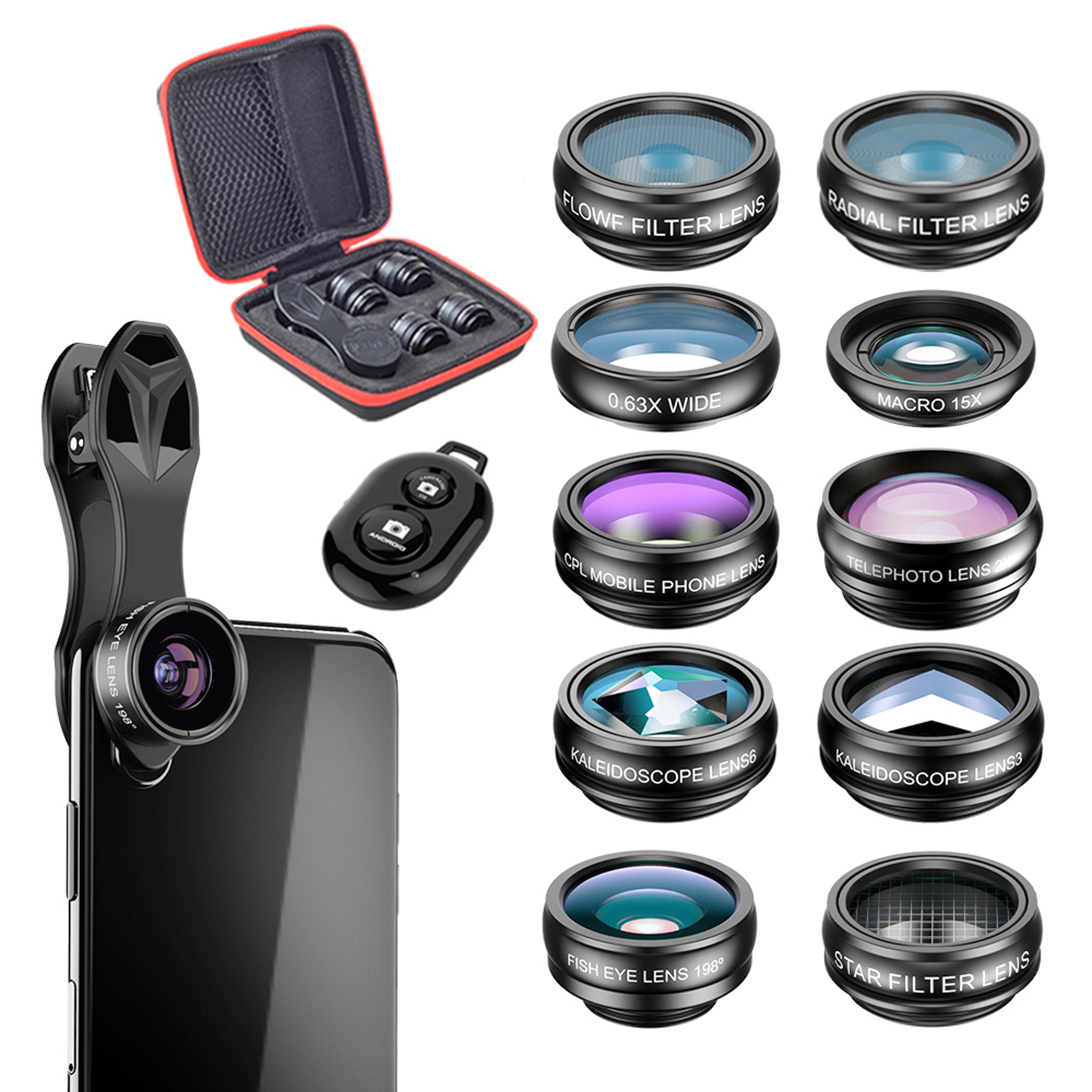 Phone Camera Lens Kit For Wide Angle Macro  Creative Smartphone Photography 1
