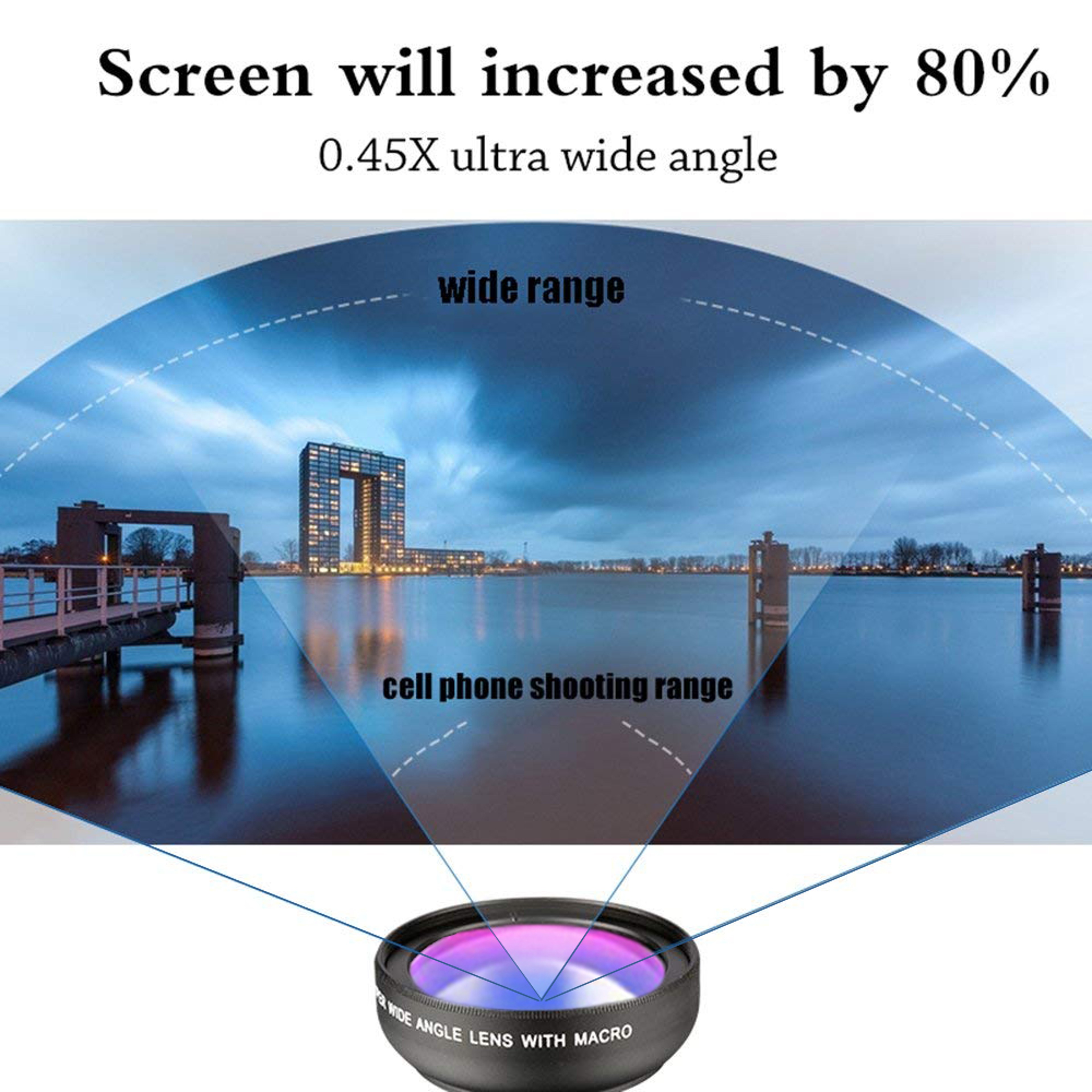Phone Camera Lens Kit With Wide Angle Lens  Macro Lens For Smart Phones 1