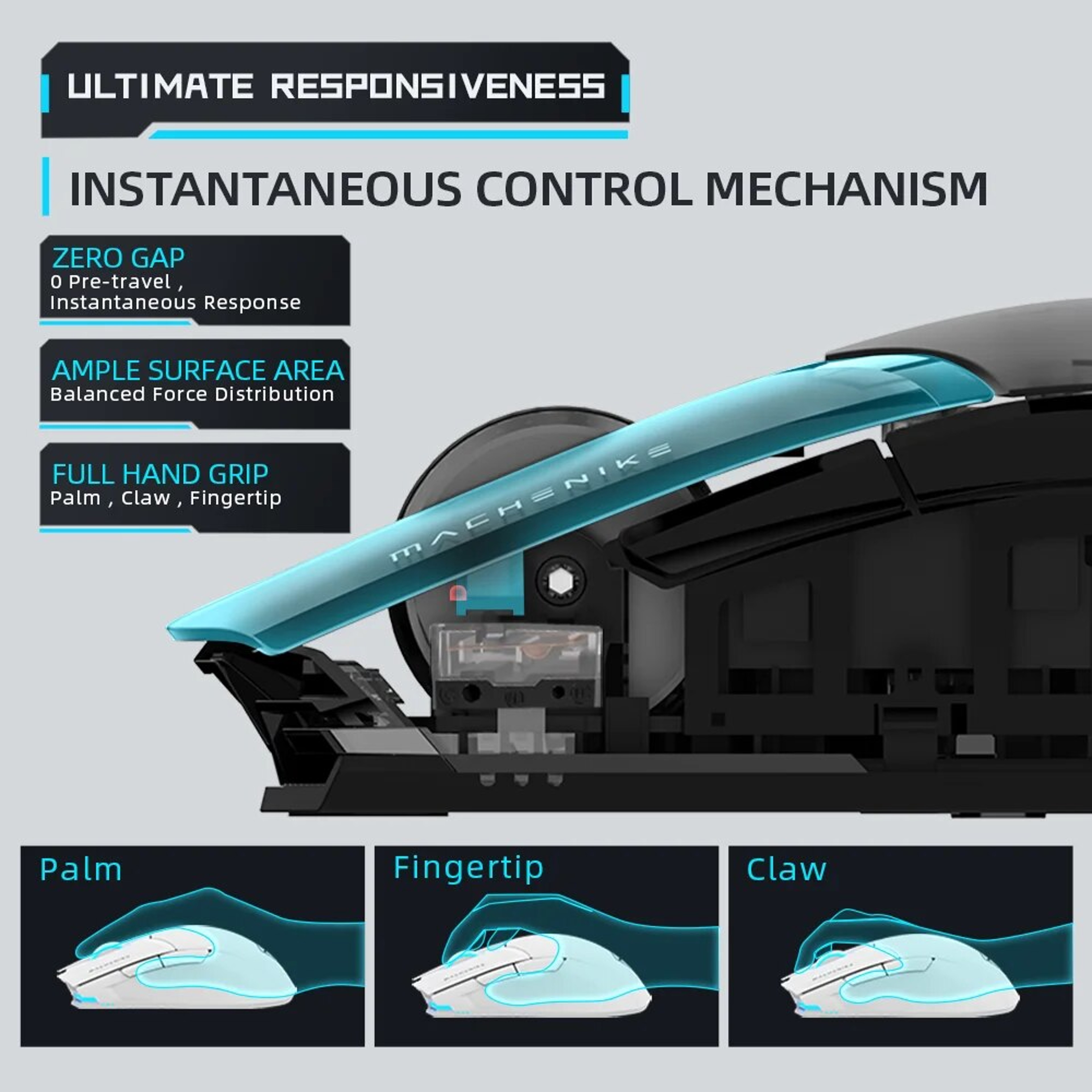 Pro Wireless Gaming Mouse With Sensor  DPI Precision 6