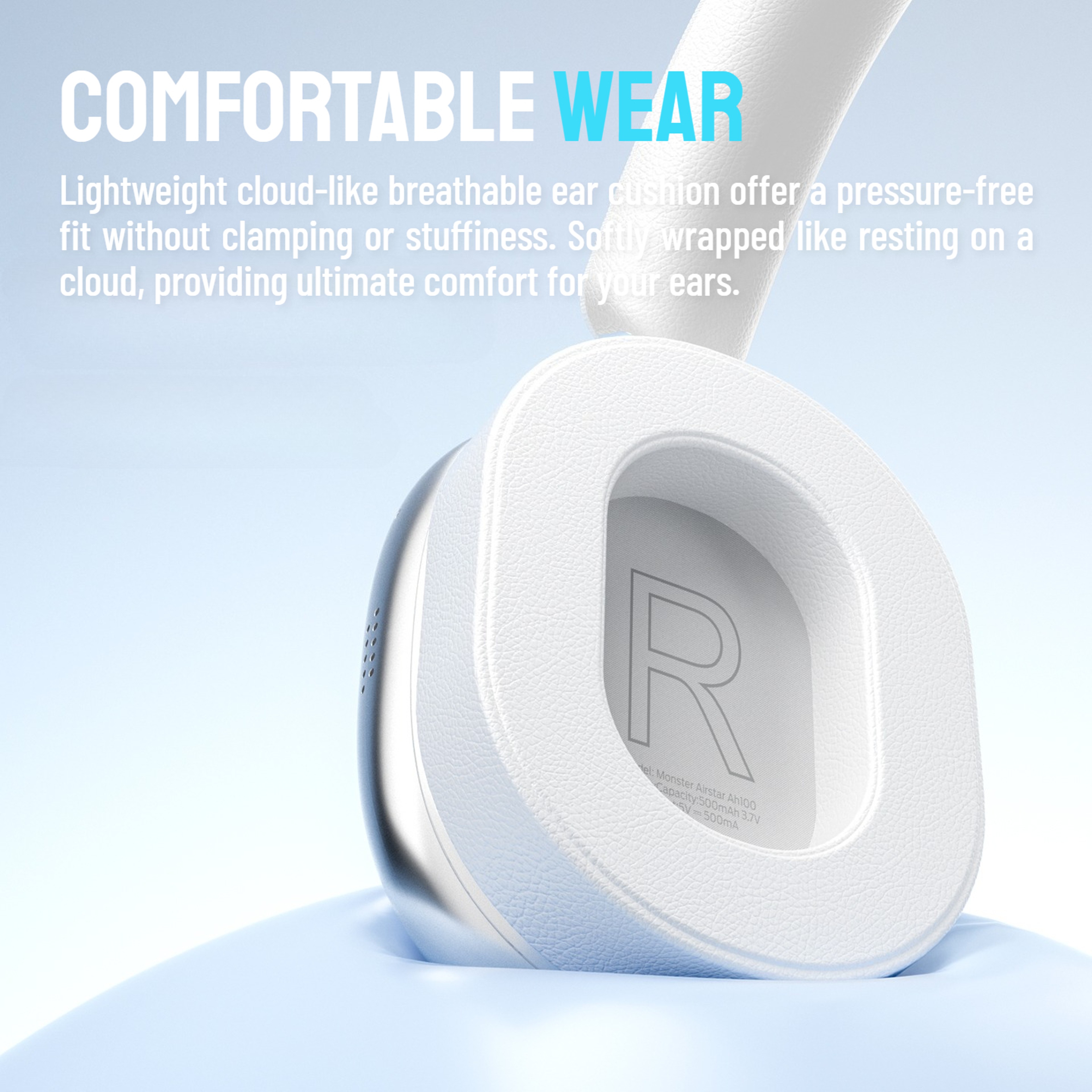 Pro ANC Wireless Over Ear Headphones With Bluetooth  Deep Bass 4