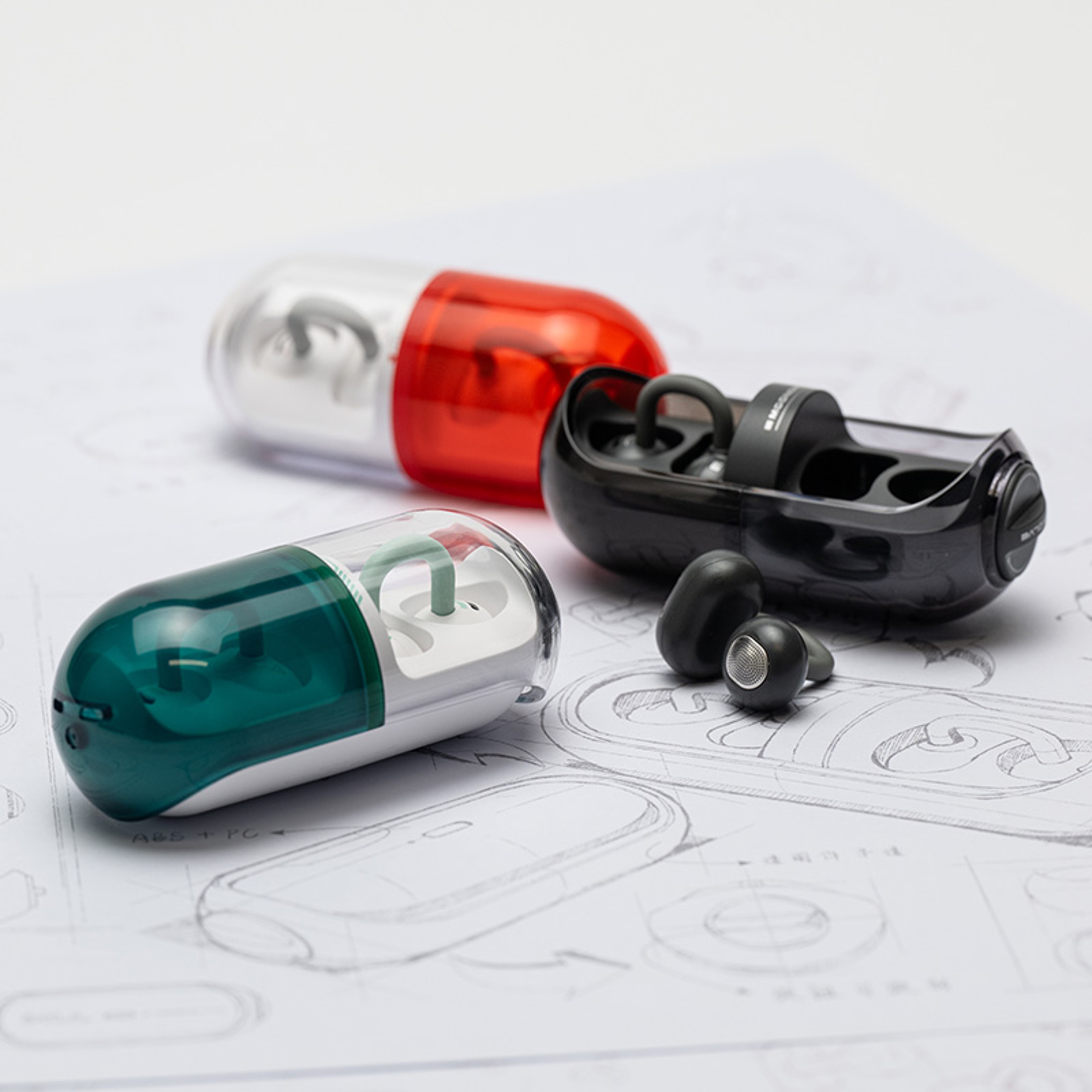 Pro Open Ear Wireless Earbuds With AI ENC And Bluetooth 4