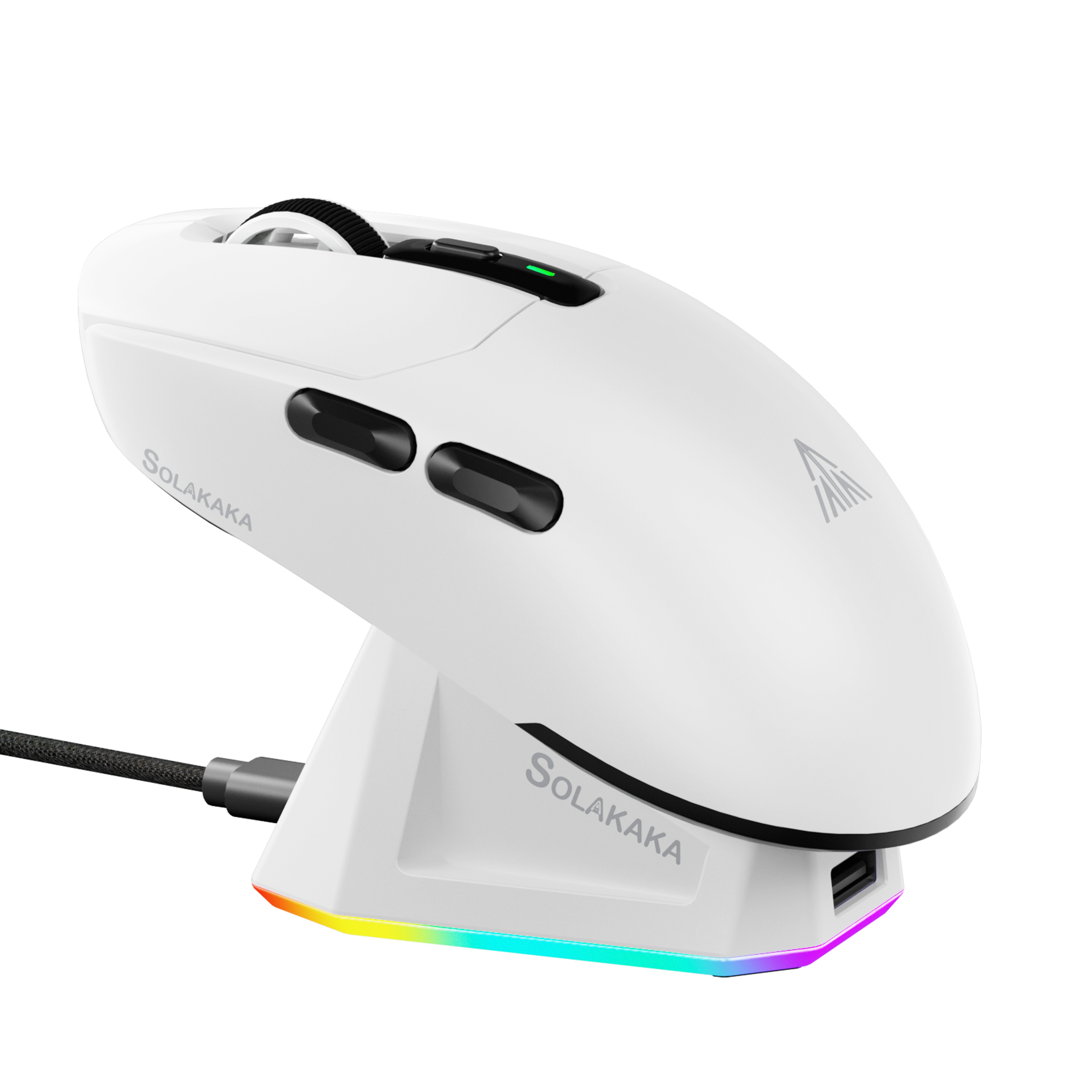 Tri Mode Wireless Gaming Mouse DPI RGB Magnetic Charging Dock Ultra Light – view 8