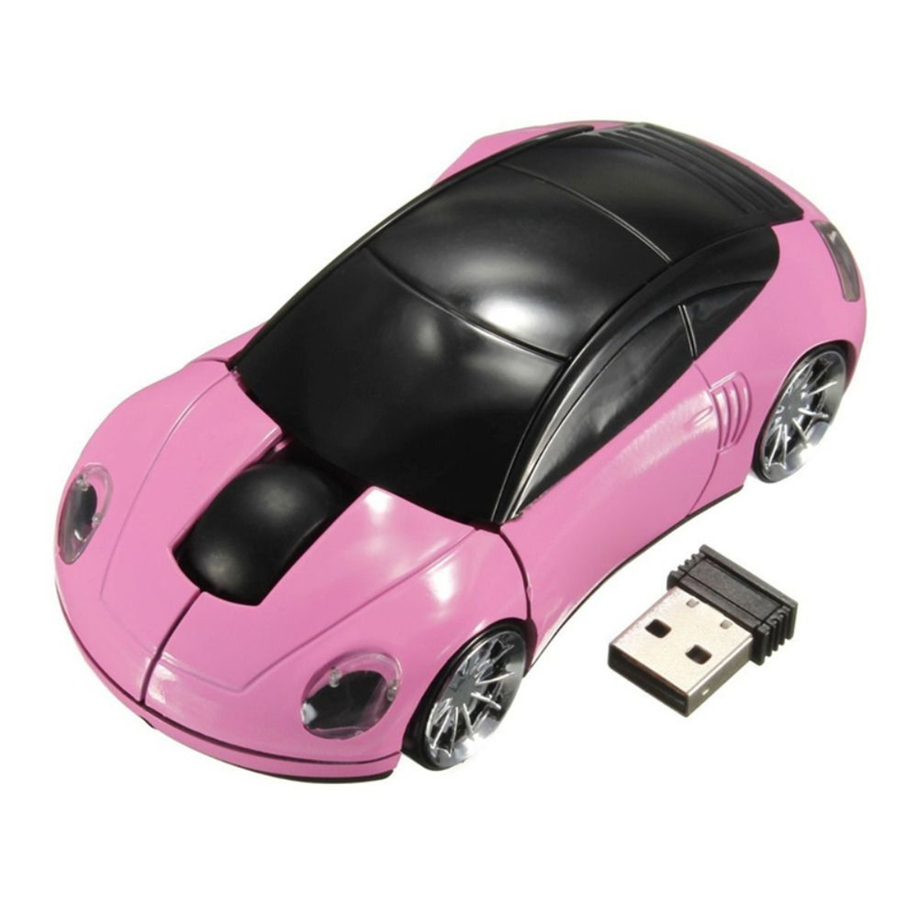 Car Shaped Wireless Mouse DPI USB Compact Mouse For Laptop PC 0