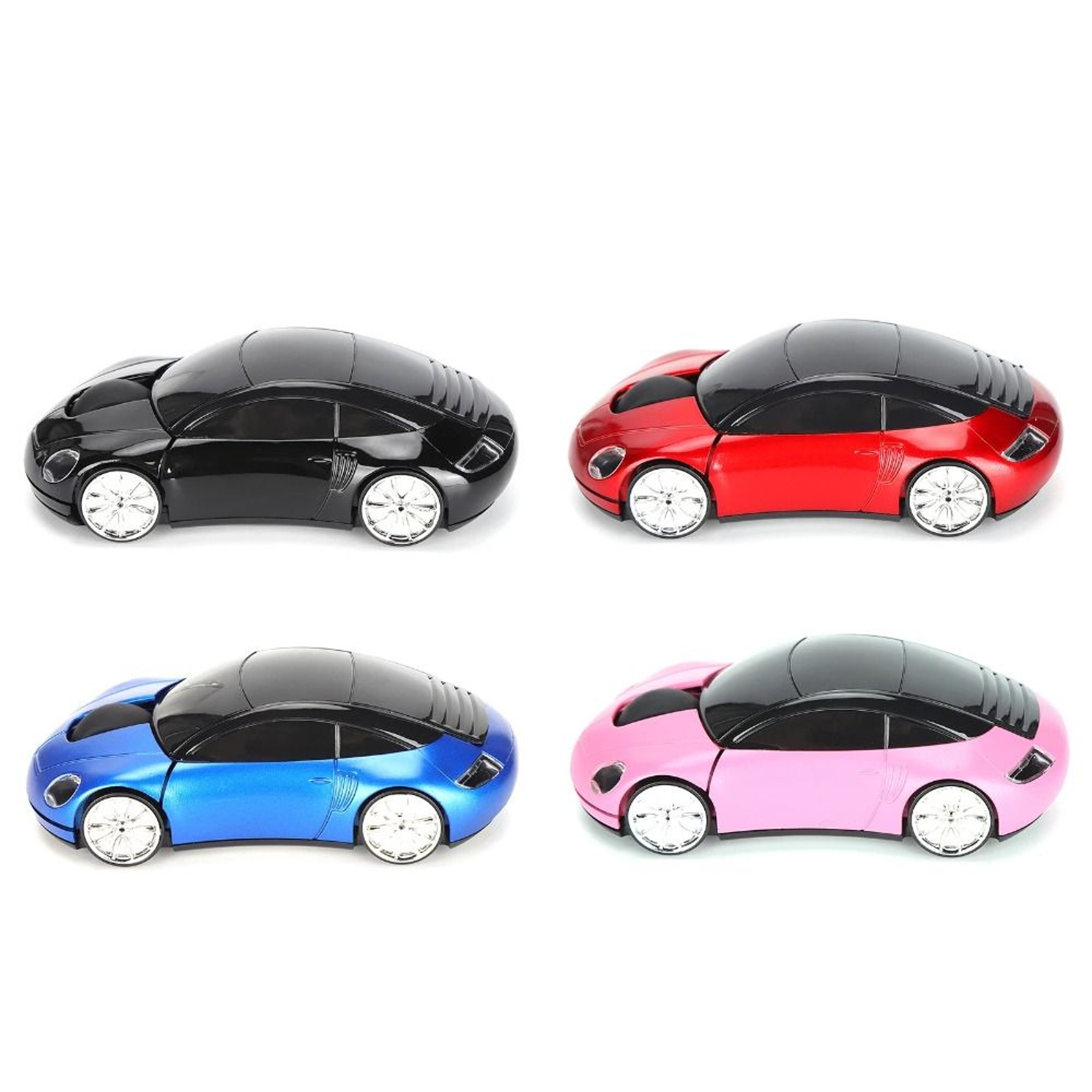 Car Shaped Wireless Mouse DPI USB Compact Mouse For Laptop PC 3