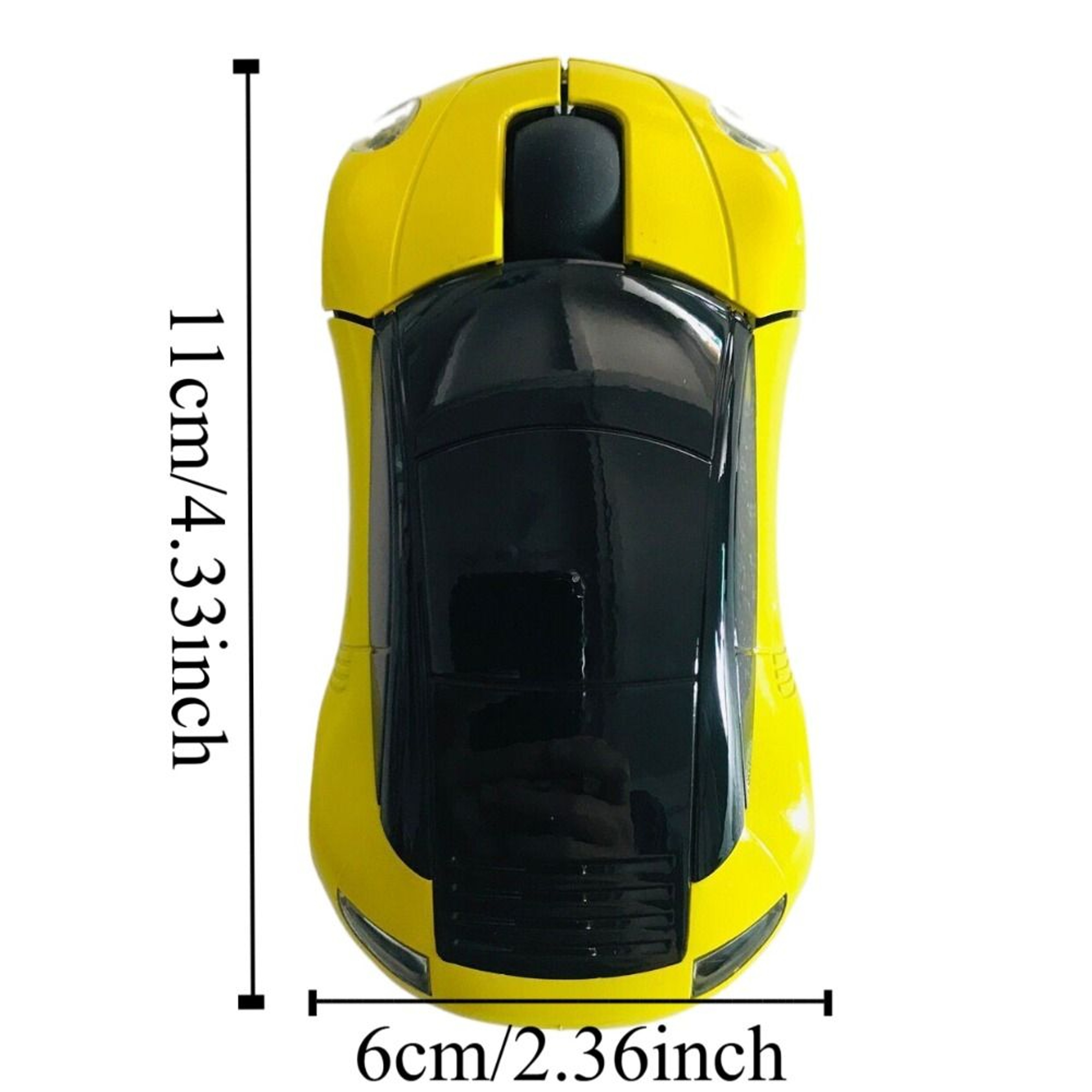 Car Shaped Wireless Mouse DPI USB Compact Mouse For Laptop PC 5