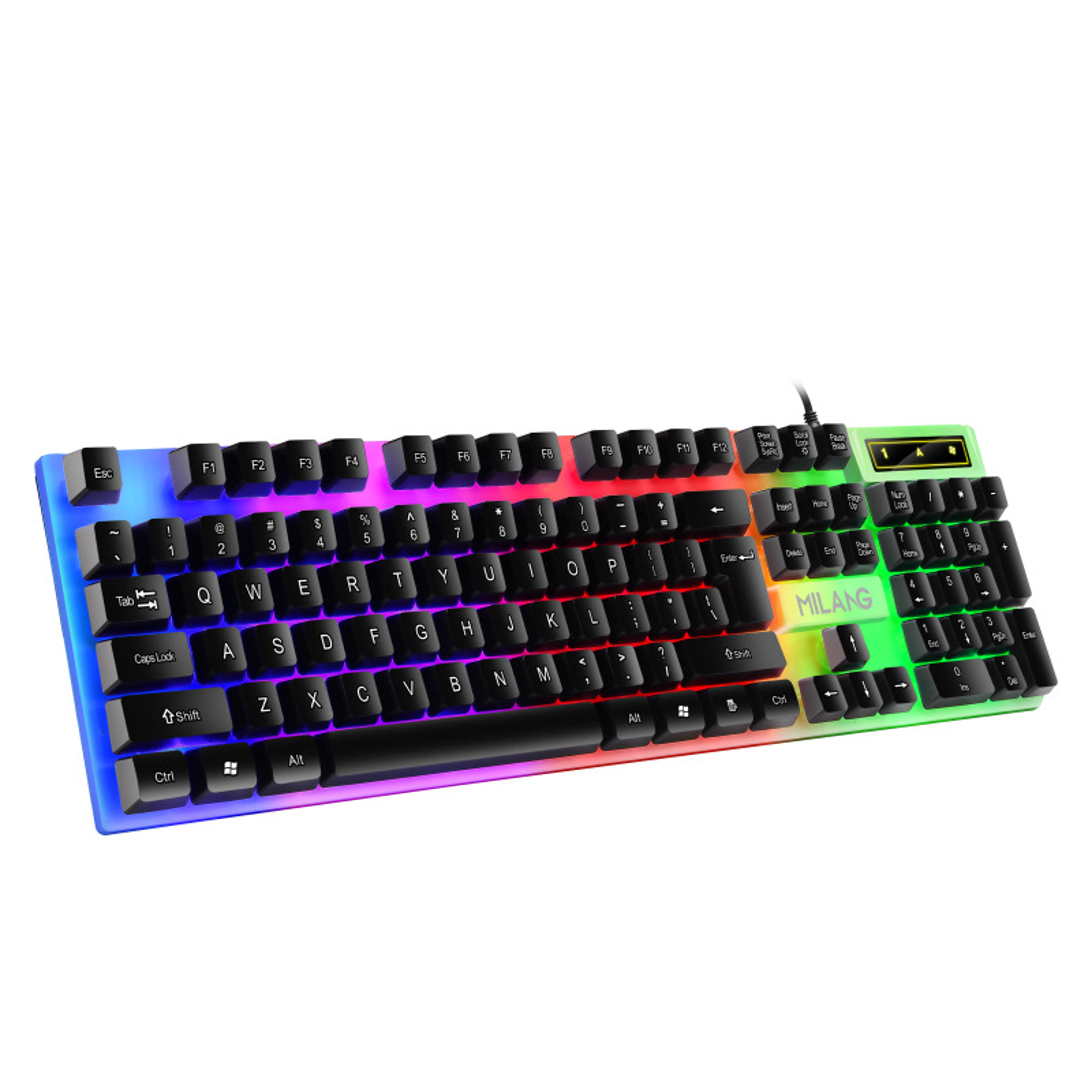 Key Backlit Mechanical Gaming Keyboard Wired Waterproof For PC Laptop 6