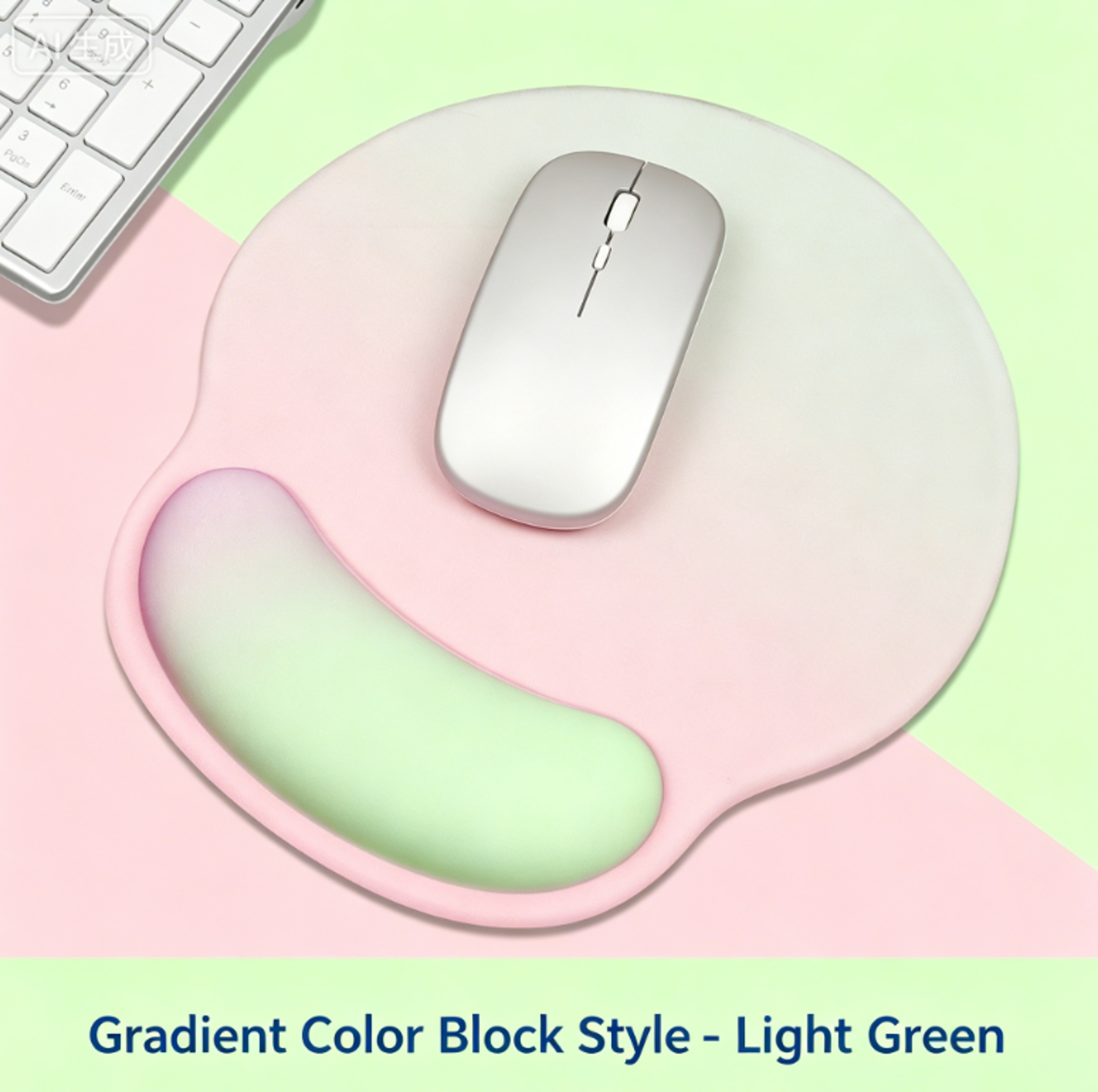 Flow Gradient Wrist Rest Mouse Pad For Office Study  Gaming Comfort 10