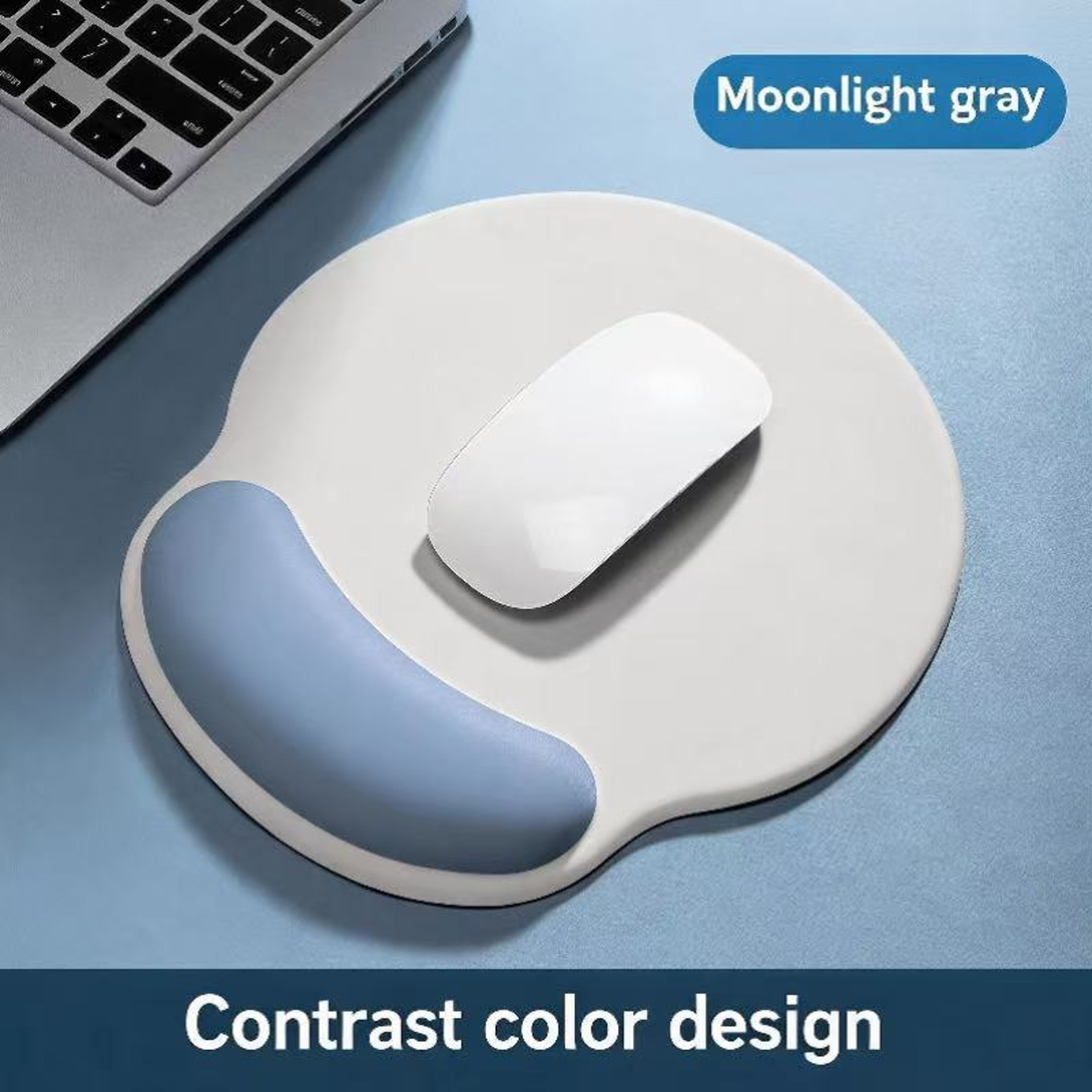 Flow Gradient Wrist Rest Mouse Pad For Office Study  Gaming Comfort 14