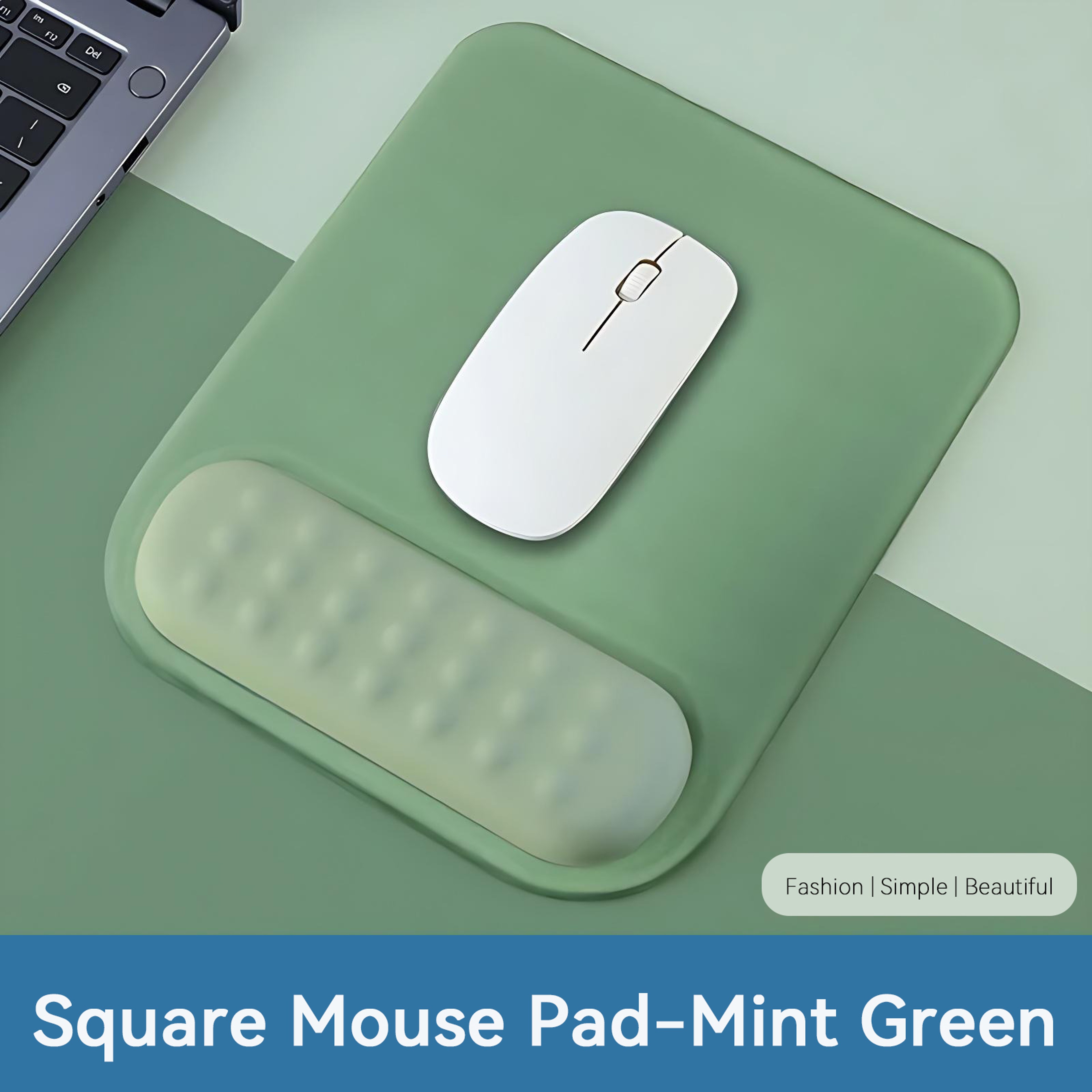 Ergonomic Wrist Rest Mouse Pad With Non Slip Base For Office And Gaming 11