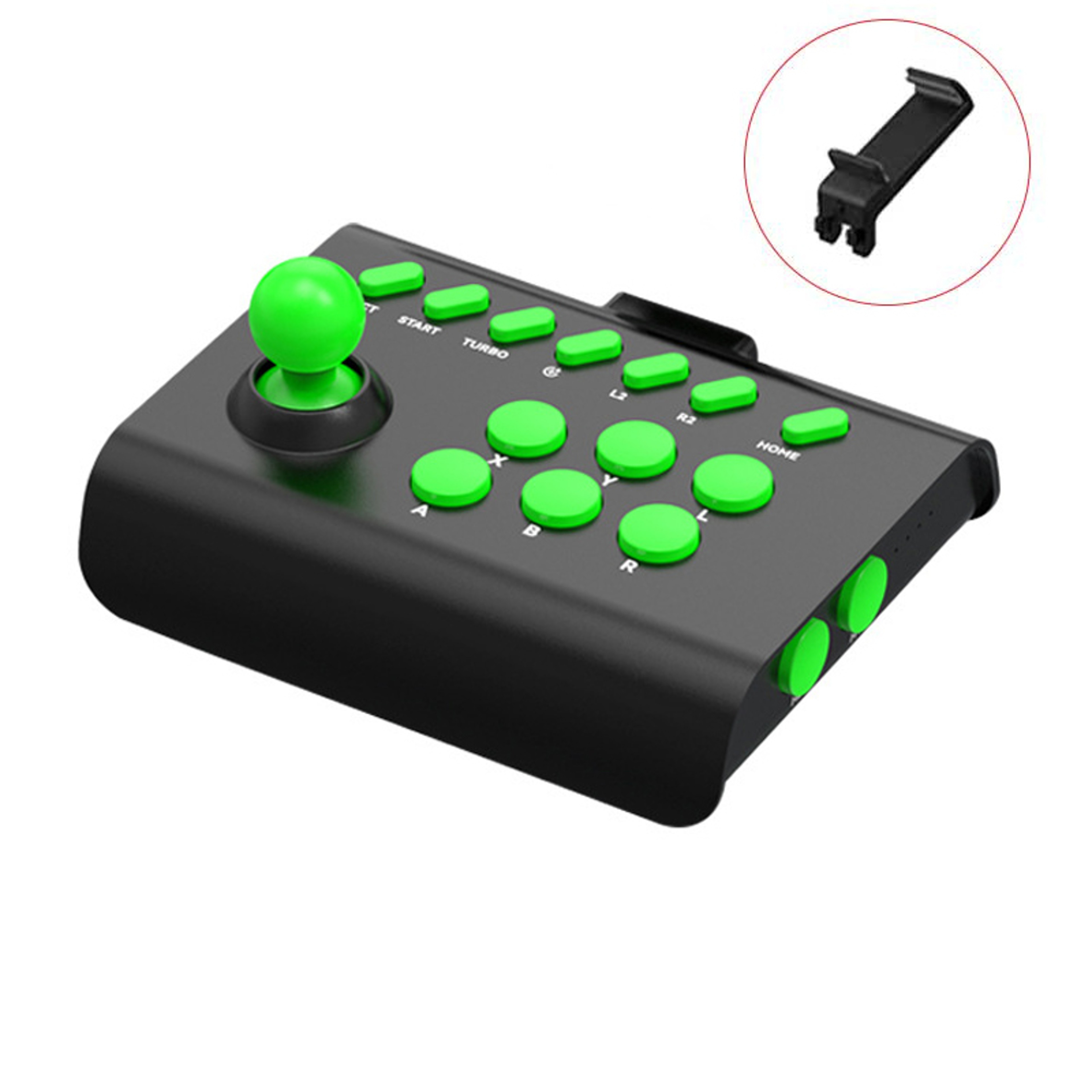 Pro Wireless Fighting Game Controller For PC Switch Android  IOS 4