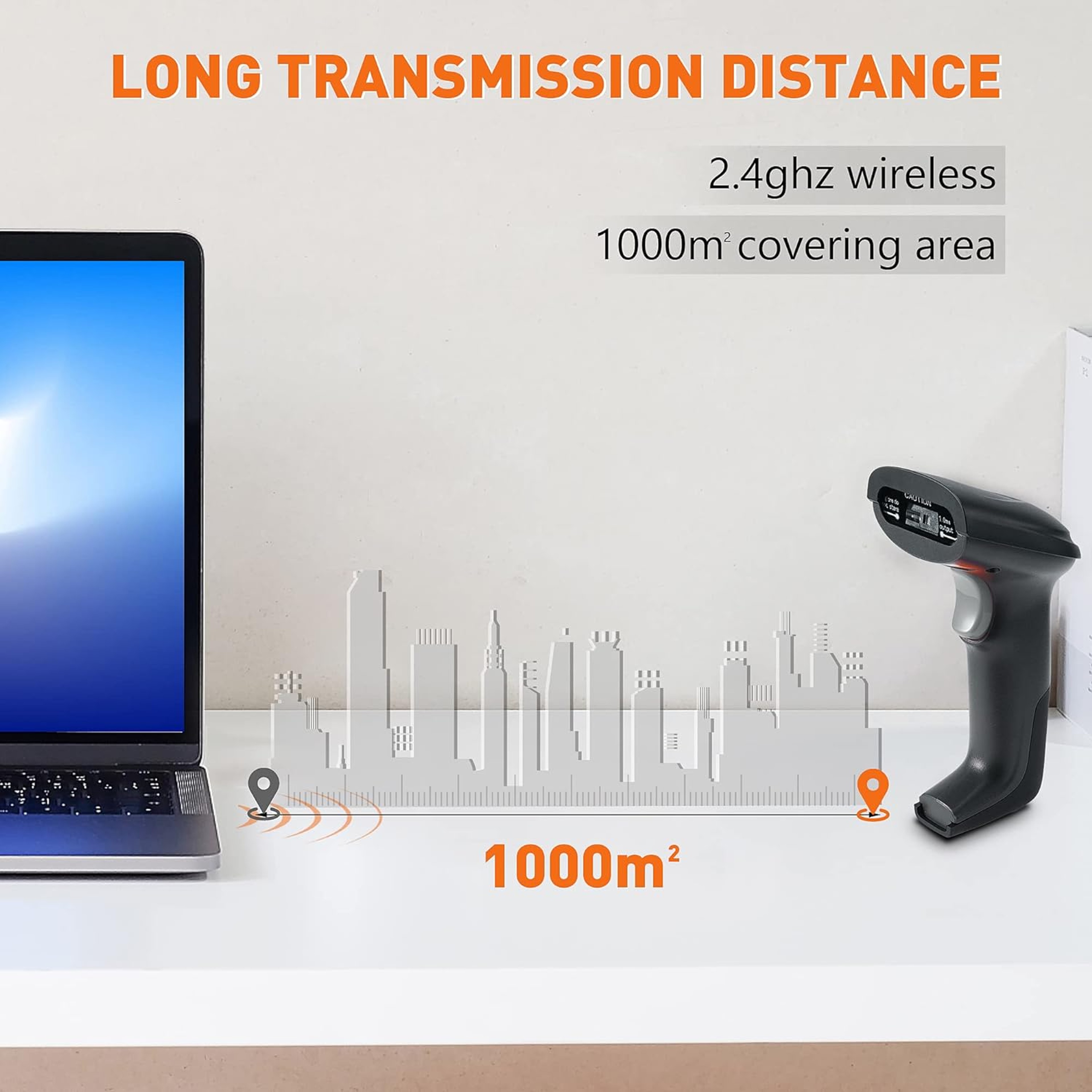 Universal Barcode Scanner Only Stand Holder For Hands Free POS  Inventory Scanning 5