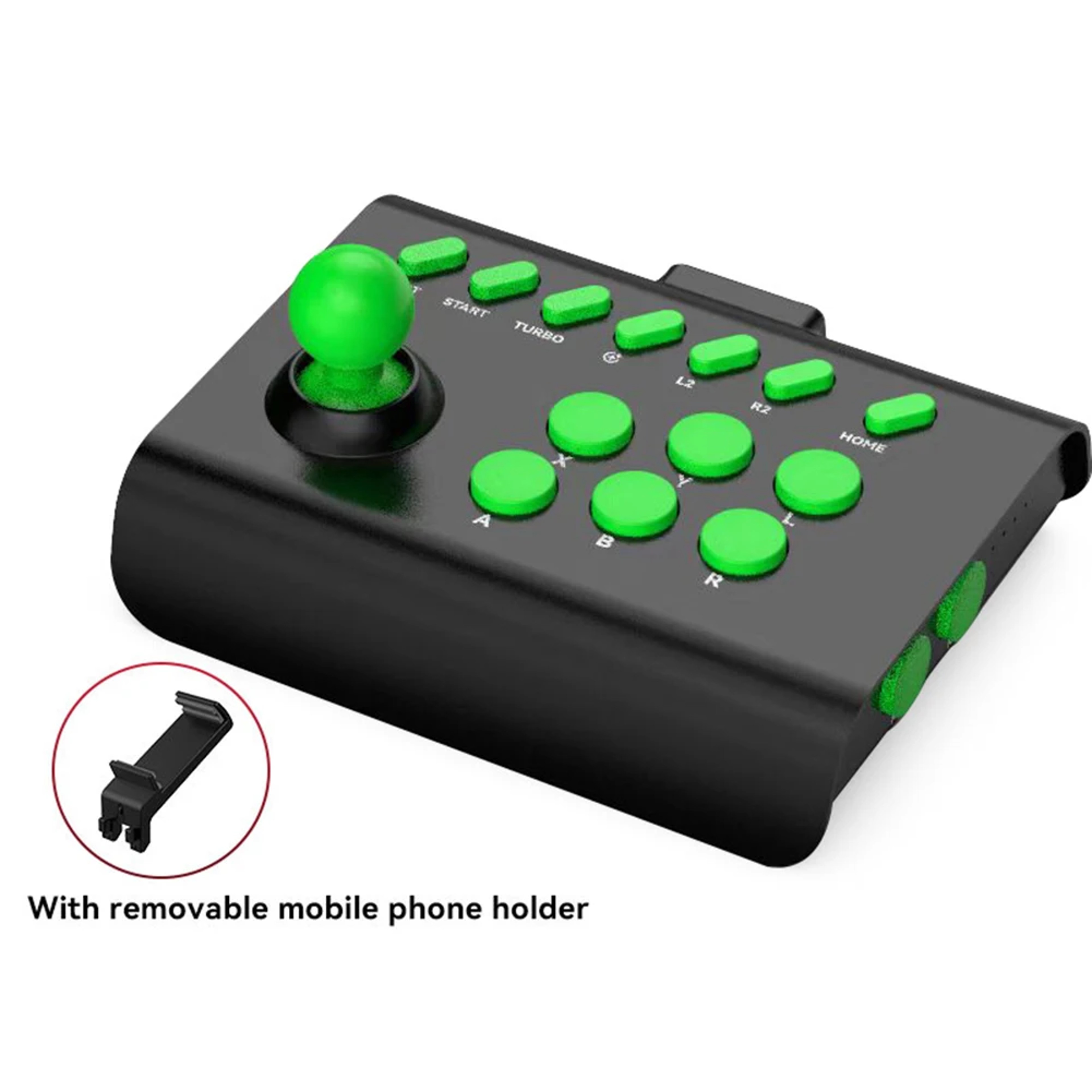 Pro Wireless Fighting Joystick Controller For PC Android  Console Gaming 1