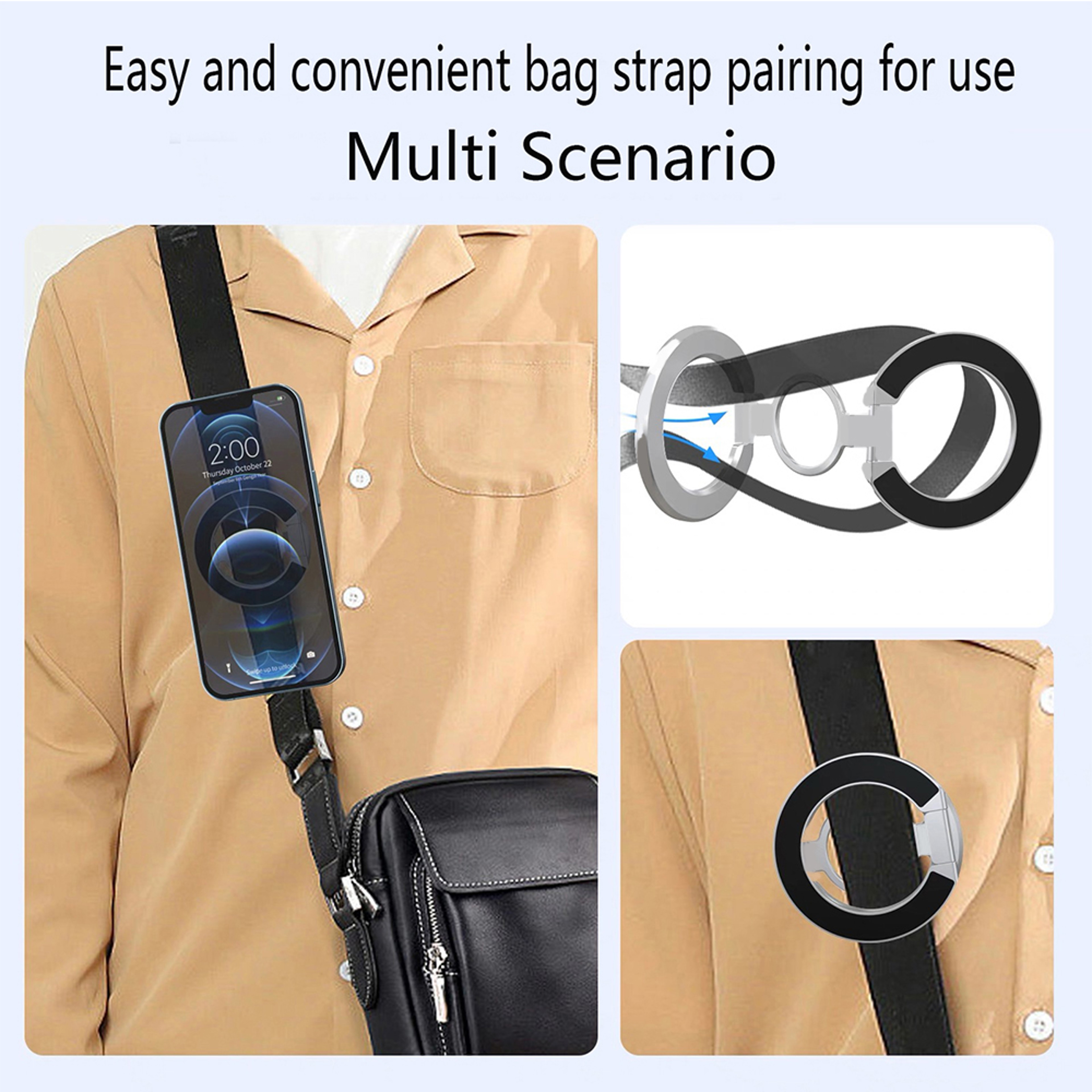 Mag Grip Magnetic Phone & Tablet Stand Ring for MagSafe and iPad – view 5
