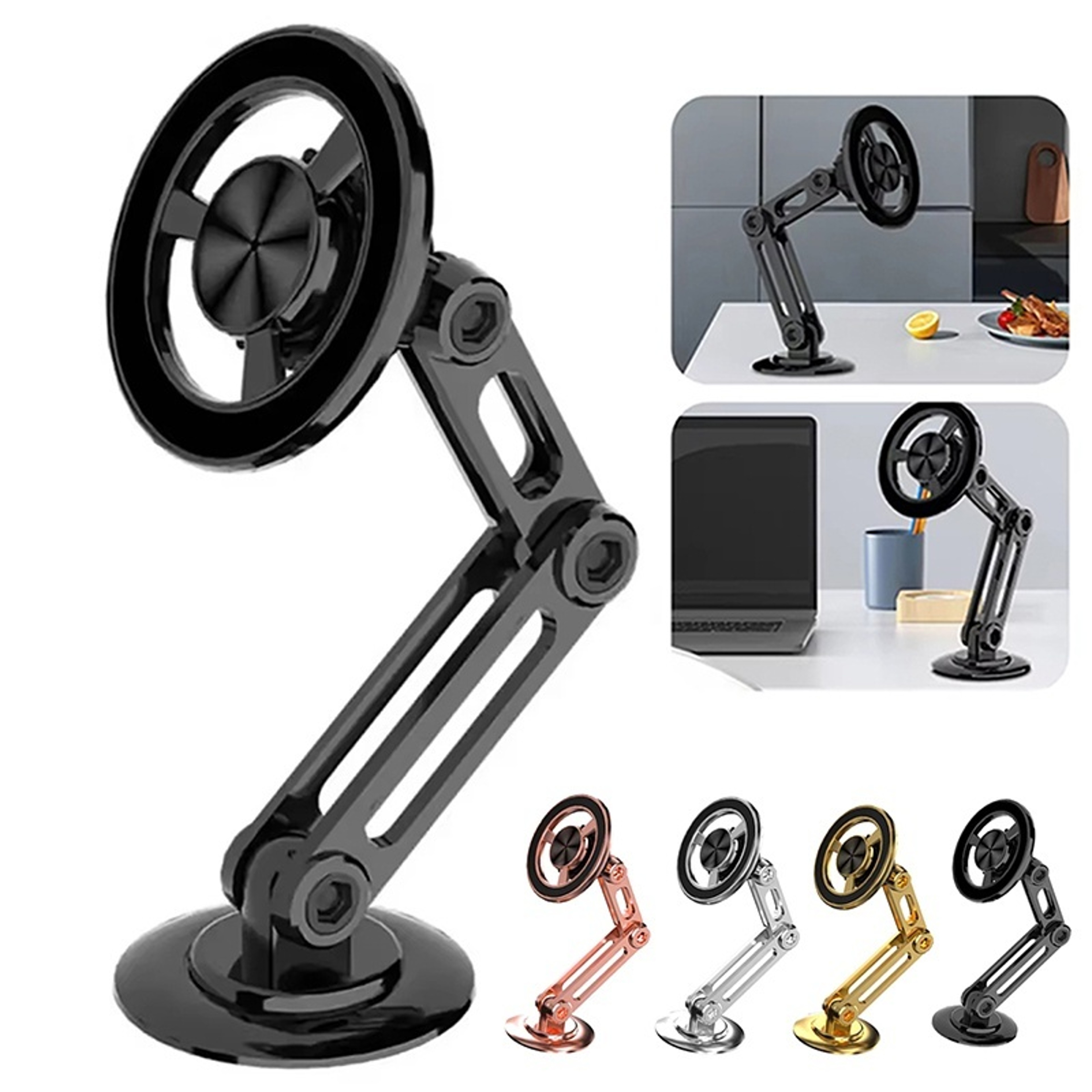 MagGrip Magnetic Car Phone Mount For MagSafe With Foldable Air Vent Holder 2
