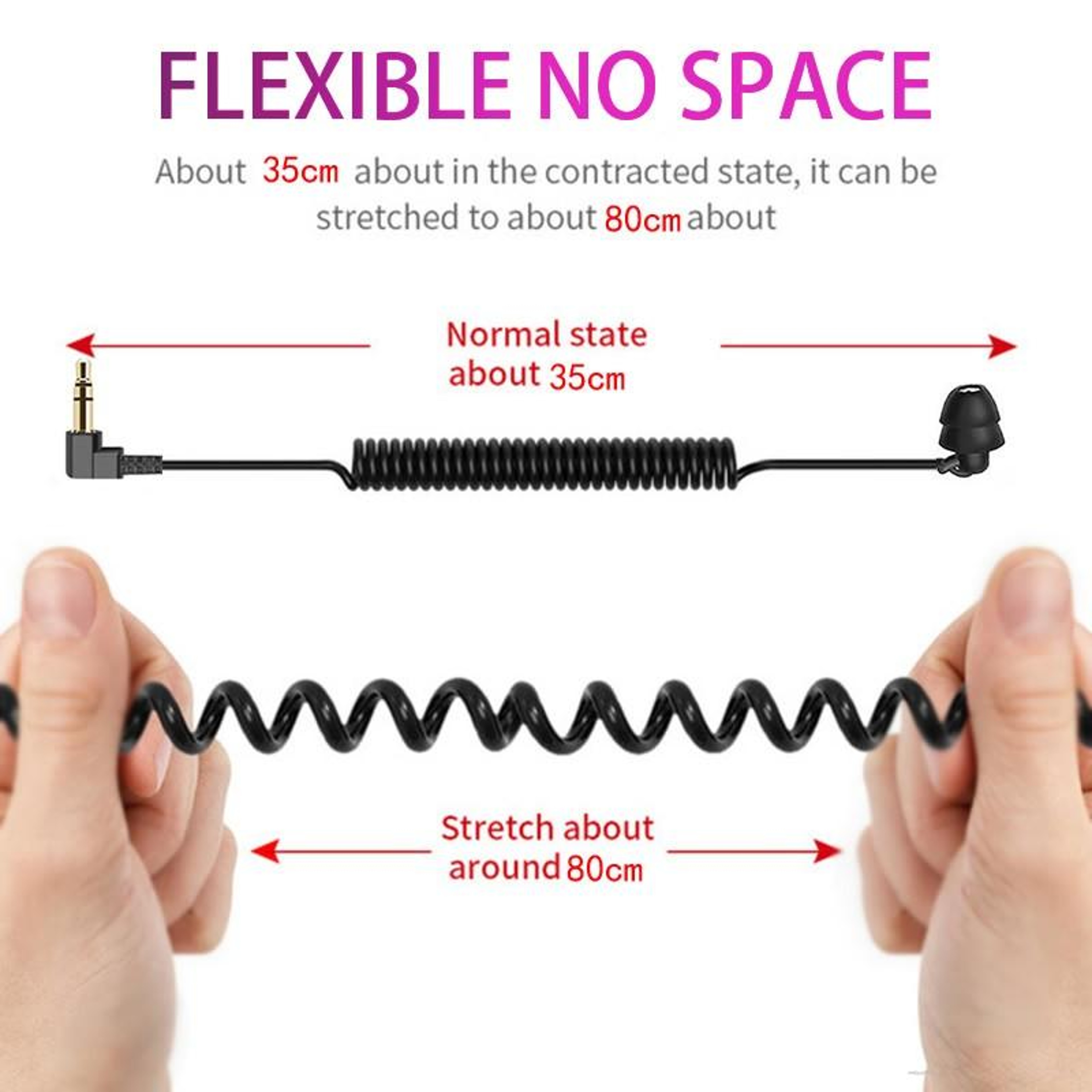 Heavy Bass Single Ear Wired Earbud for Mobile Phones and Computers – view 3
