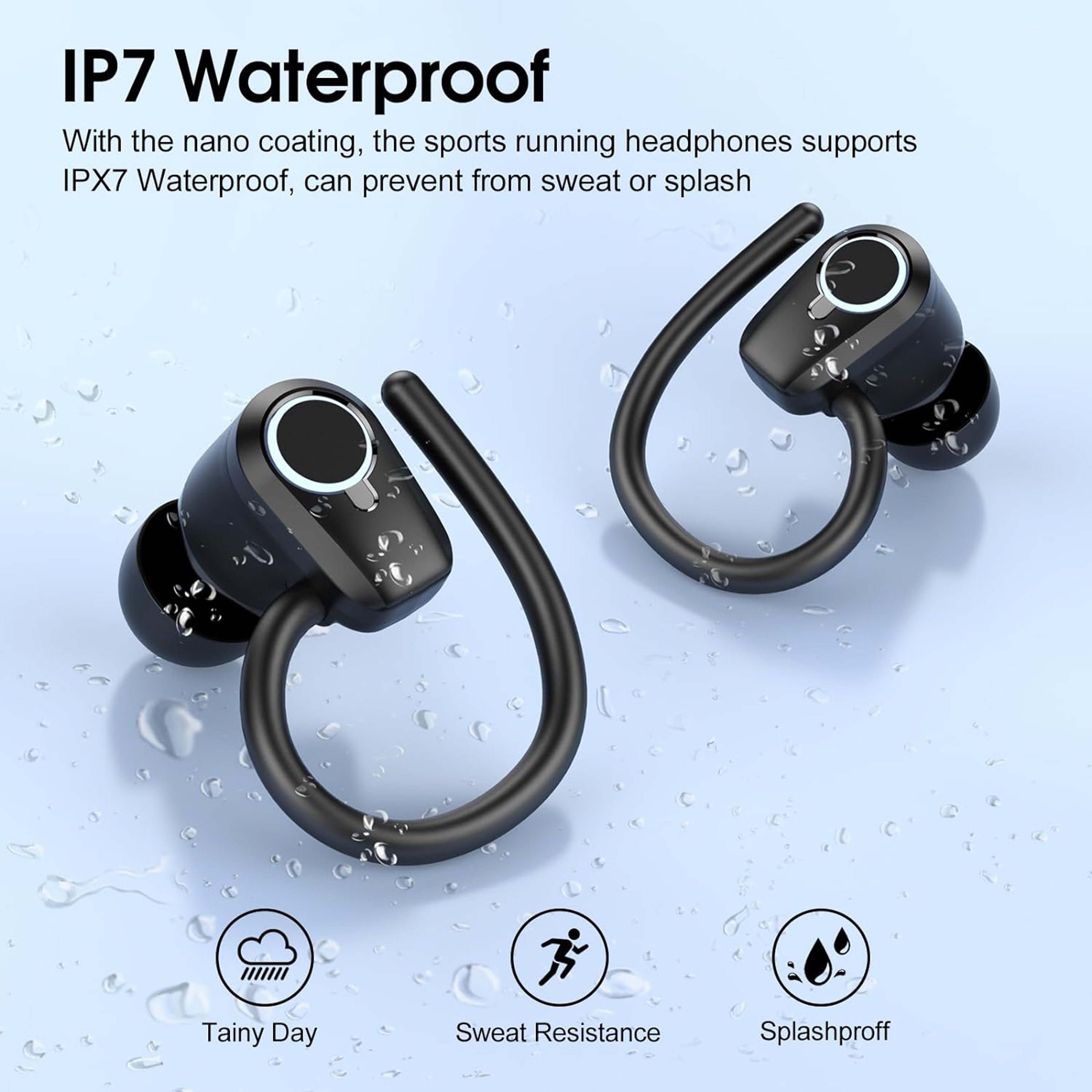 Bluetooth Wireless Earbuds With Noise Cancelling Mic  Playtime 4