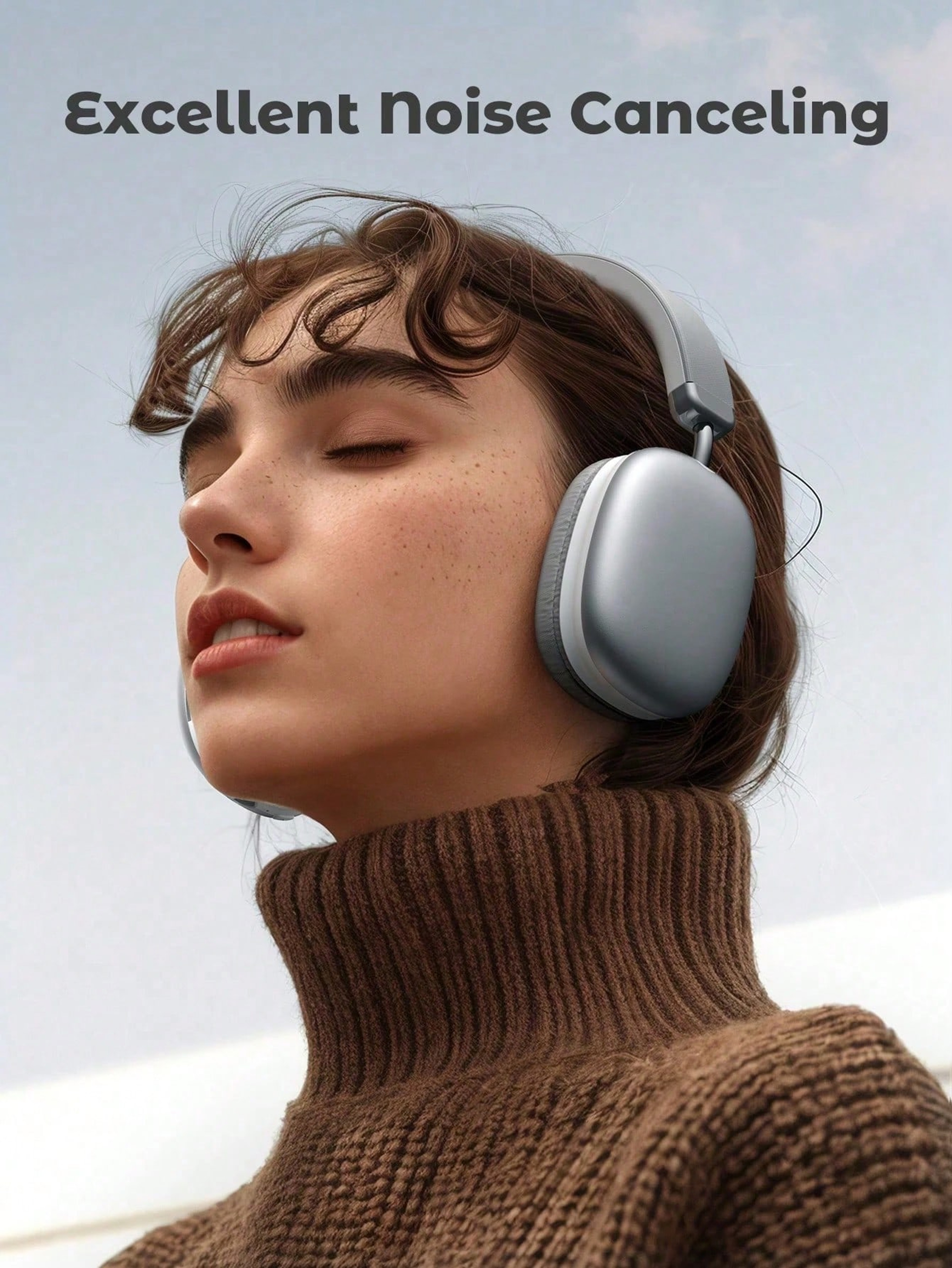 Wireless Bluetooth Headphones with HiFi Sound and Comfortable Over Ear Design – view 5