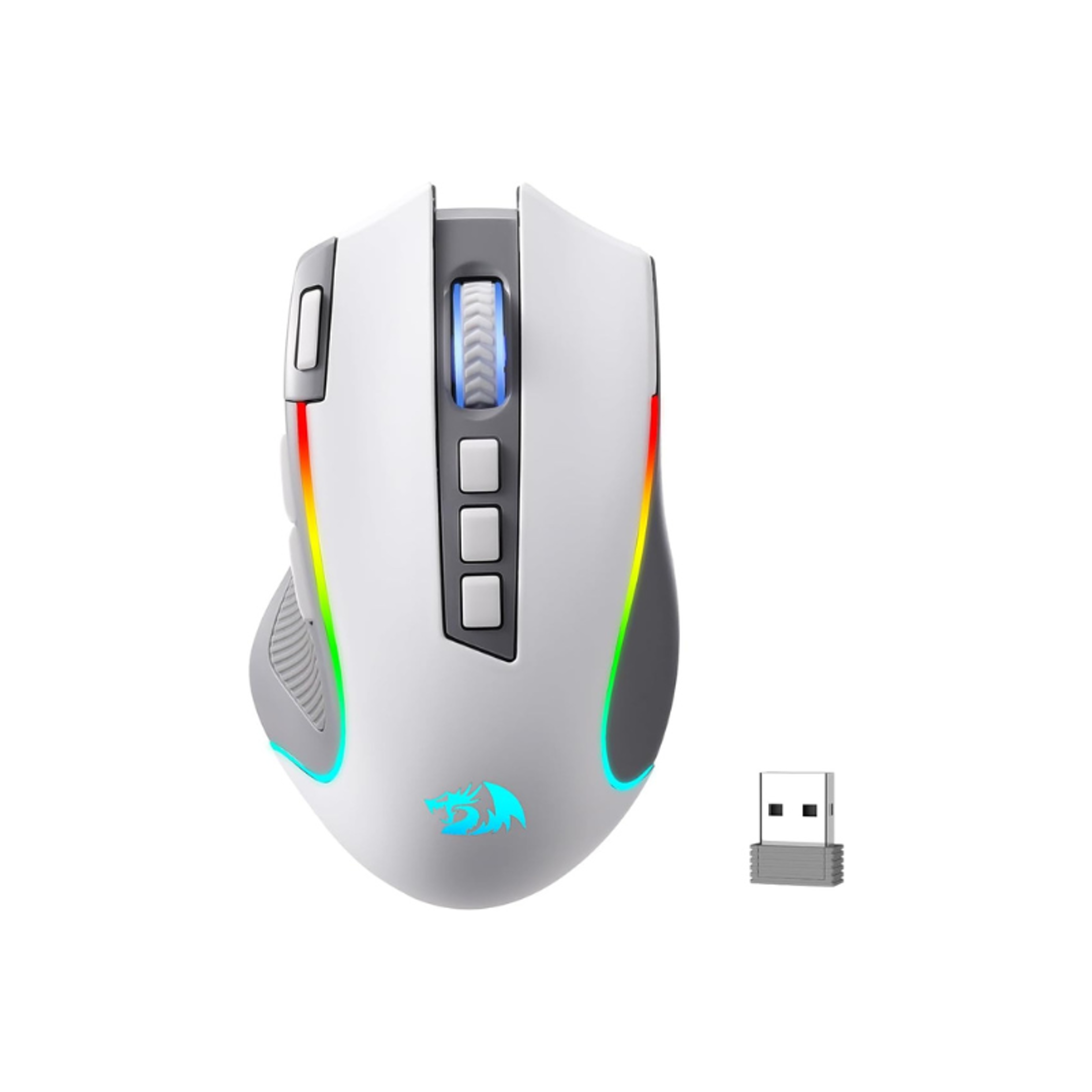 Wireless Gaming Mouse DPI with 9 Programmable Buttons and RGB Backlit Modes – view 1