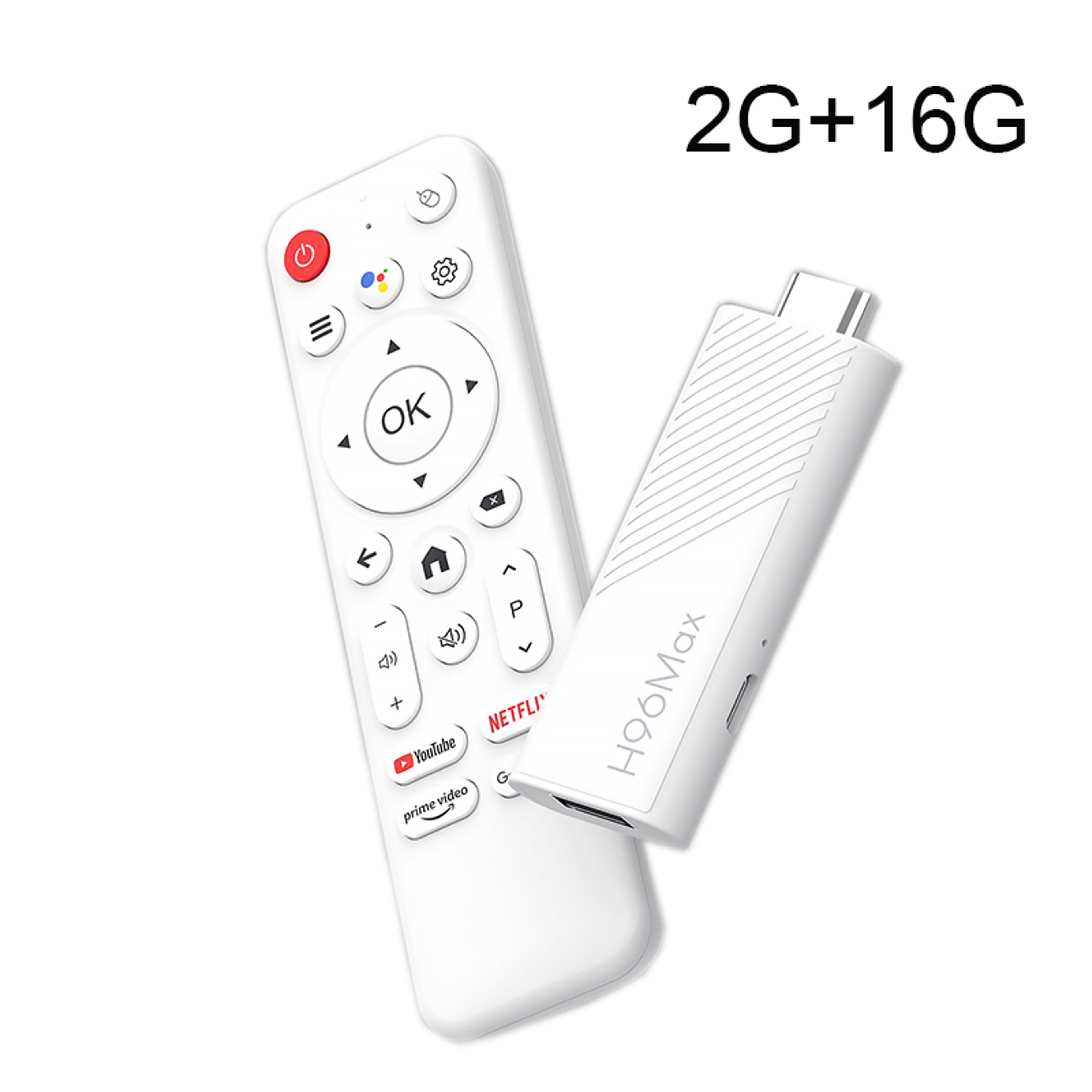 MAX Android TV Stick WiFi Smart Streaming Media Player With Voice Assistant 5