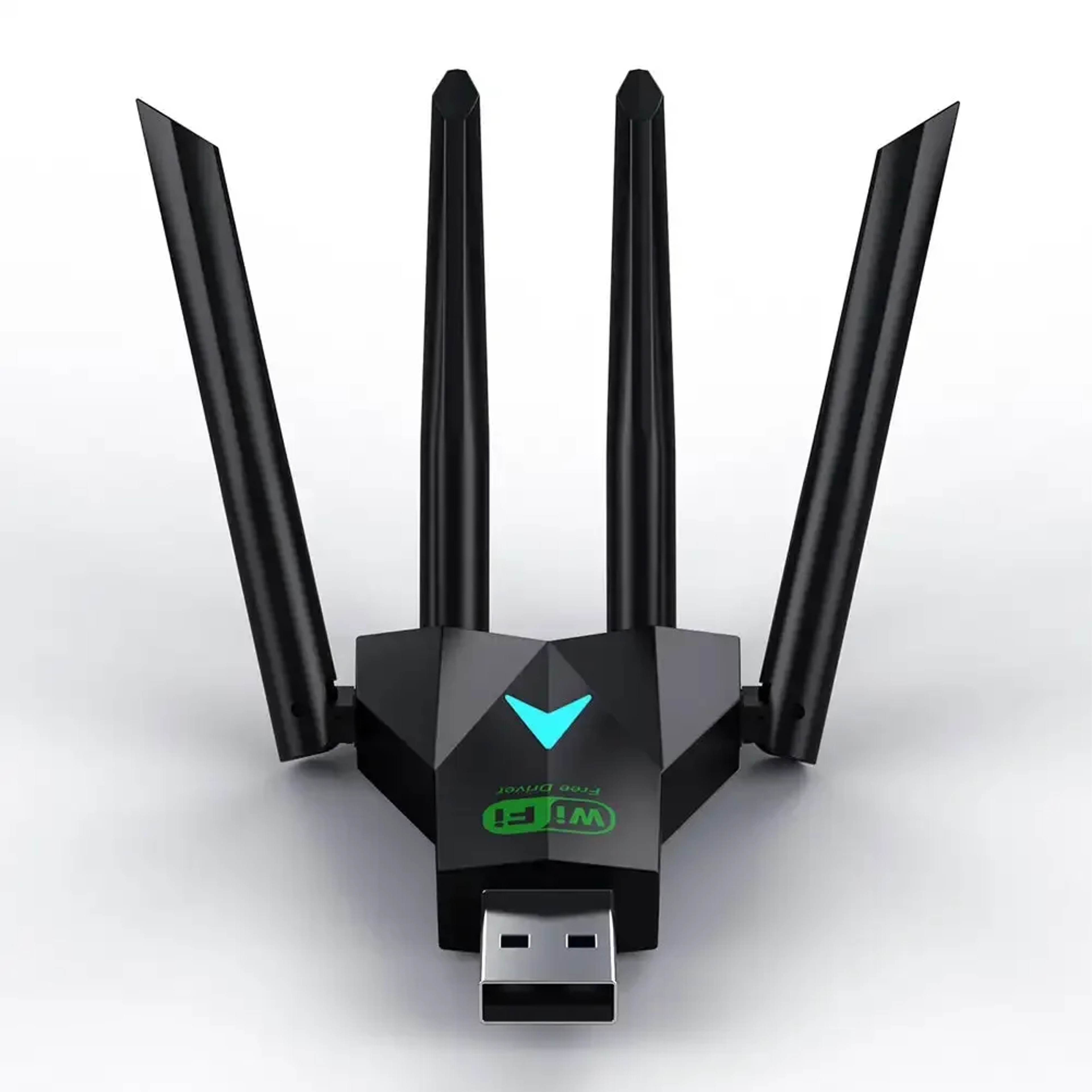 USB WiFi Adapter Dual Band USB Wireless Network Adapter With Antennas For PC  Laptop 0
