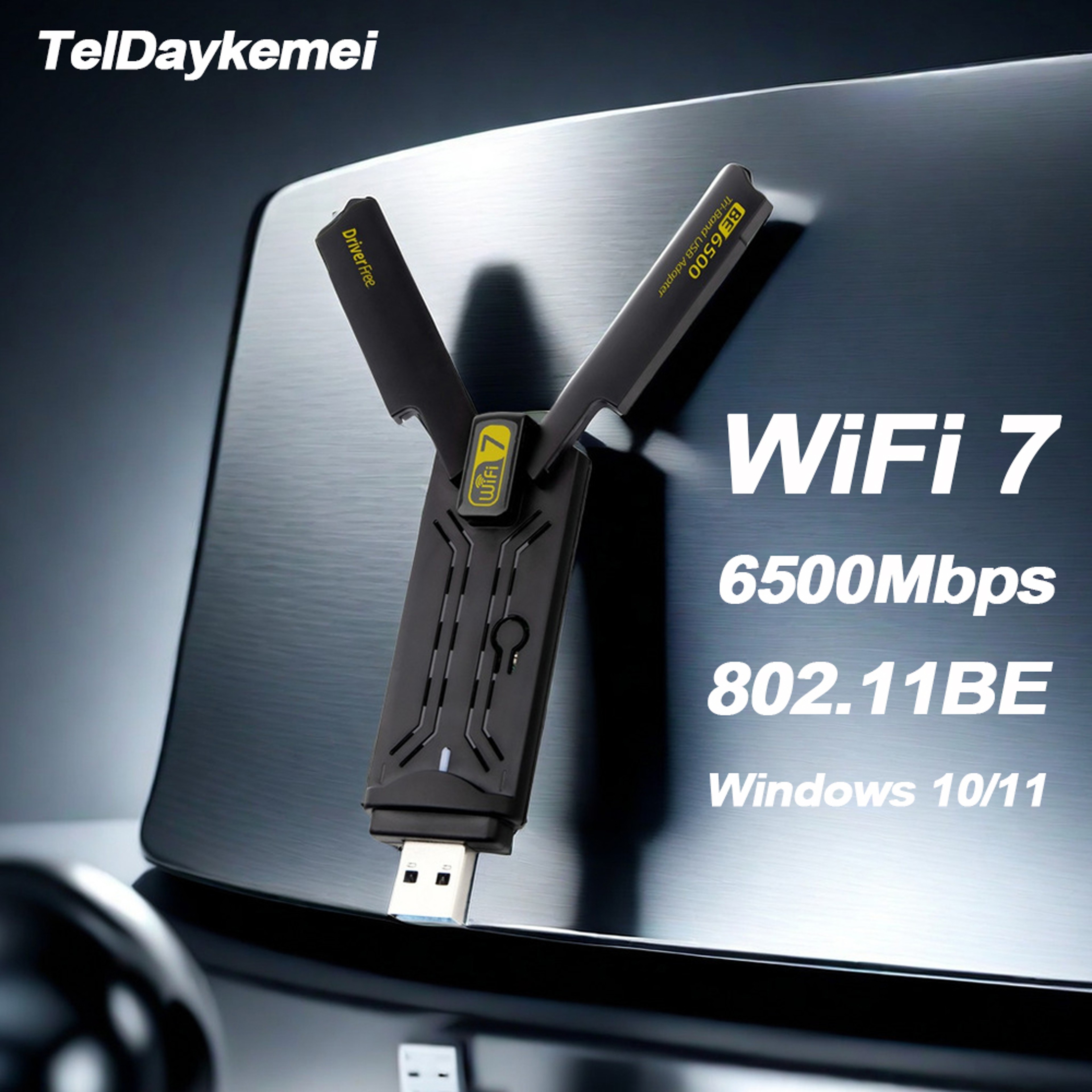 WiFi USB Adapter Tri Band USB 30 Wireless Network Card For Windows 1