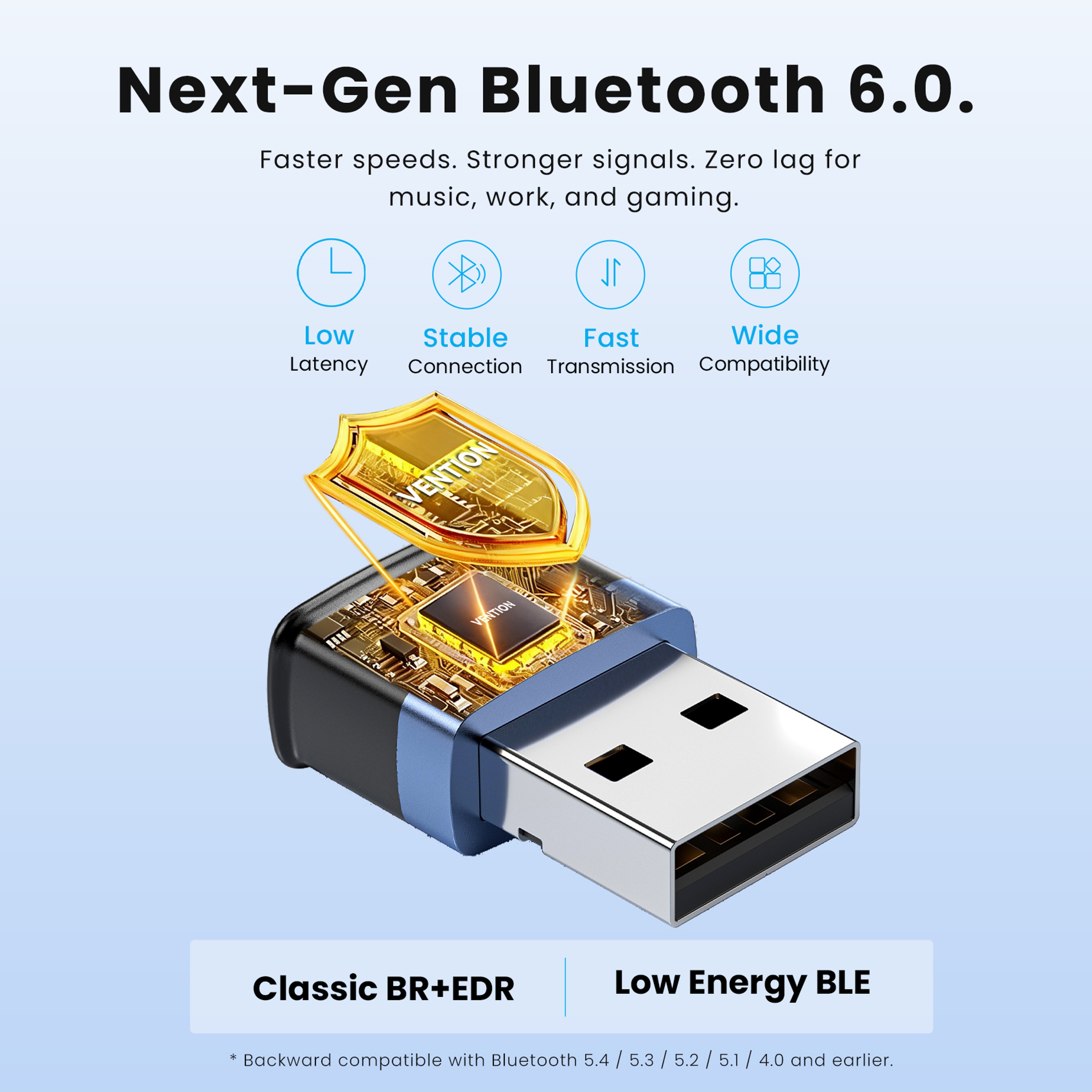USB Bluetooth Adapter Long Range Wireless Dongle For Windows PC And Laptop 1