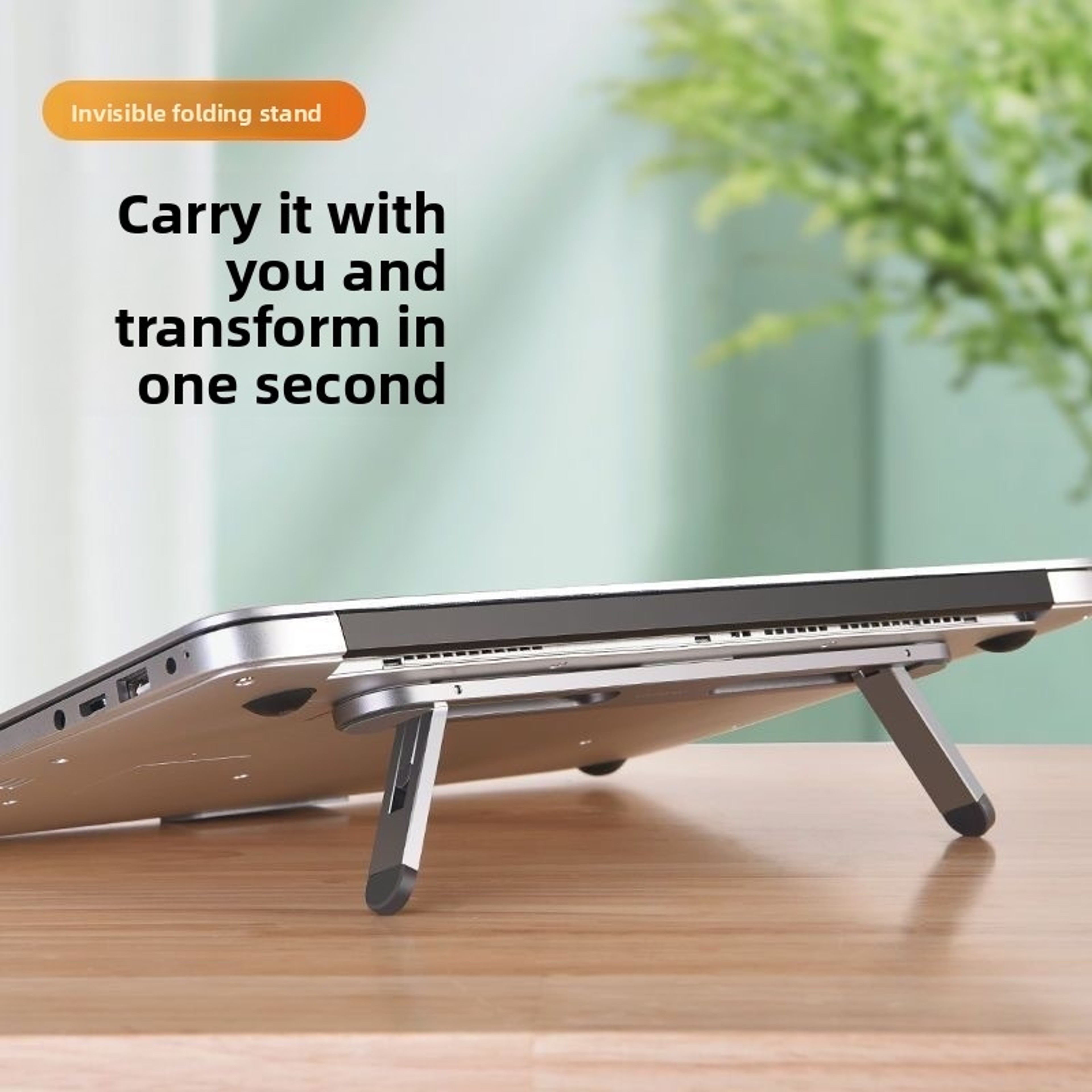 Universal Laptop Stand Portable Ergonomic Laptop Riser For MacBook Lenovo HP  More 1