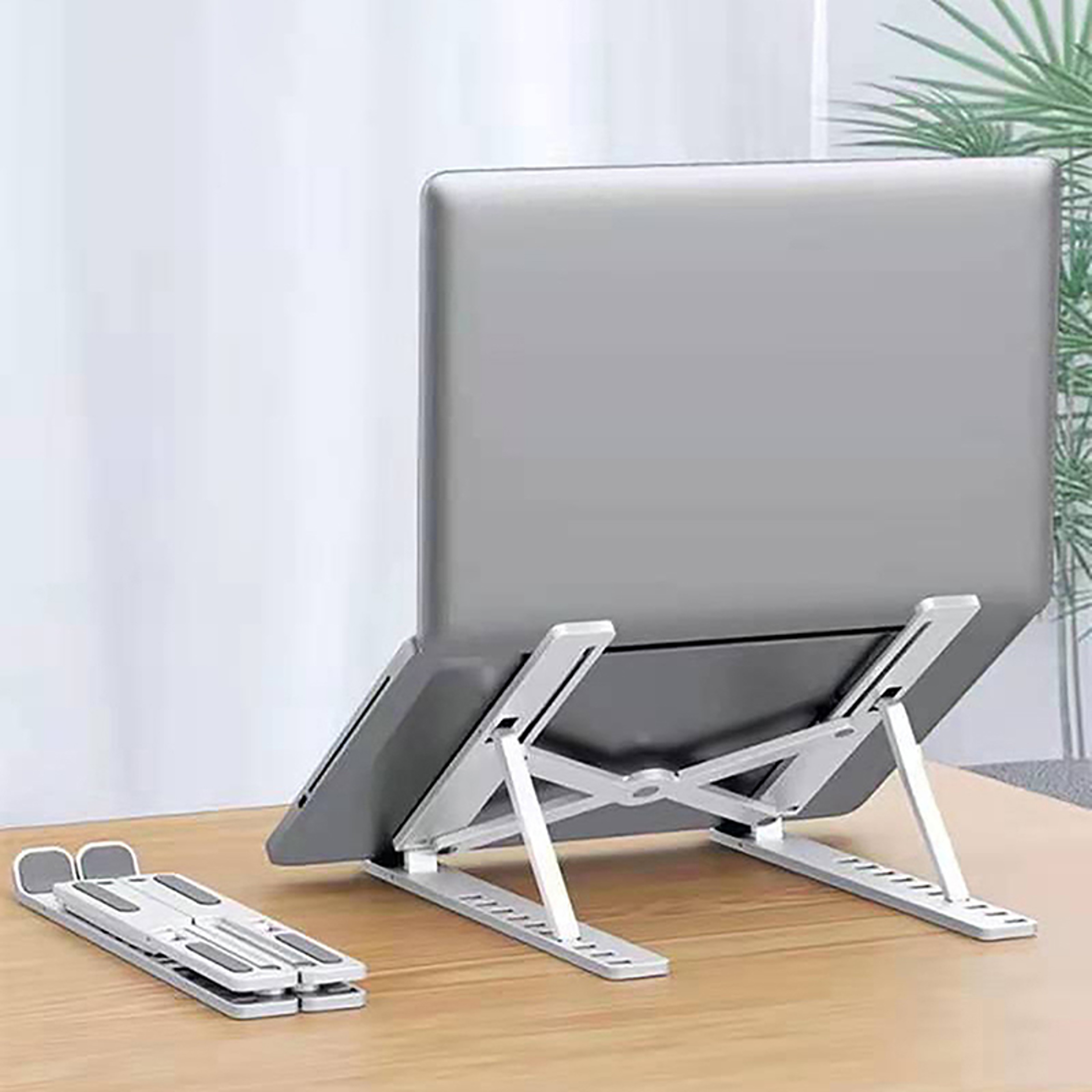 Adjustable Foldable Laptop Stand with Cooling Design for Laptops Tablets & Phones – view 5