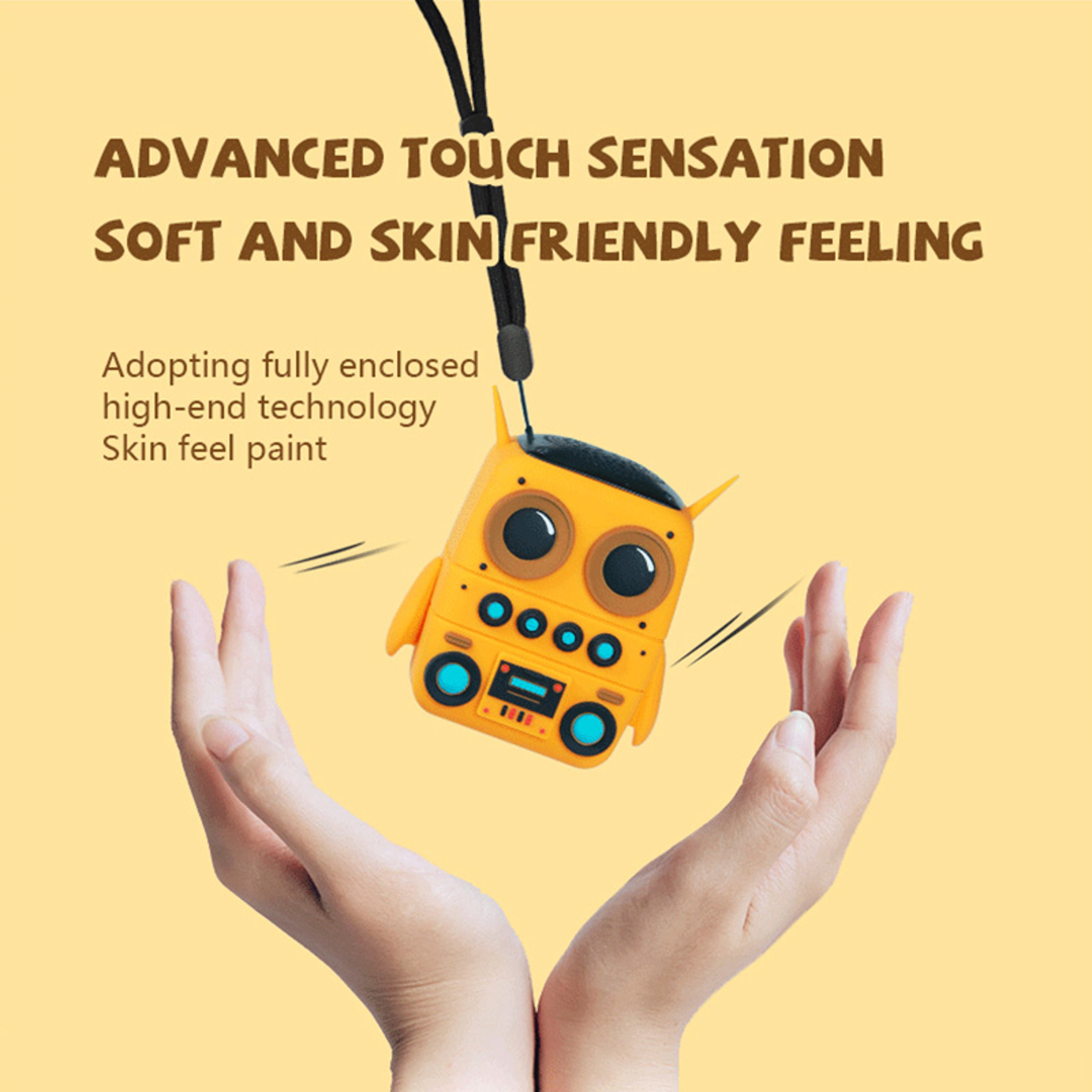 Portable Bluetooth Speaker Mini Cute Wireless Music Player With TF Card And Waterproof 3