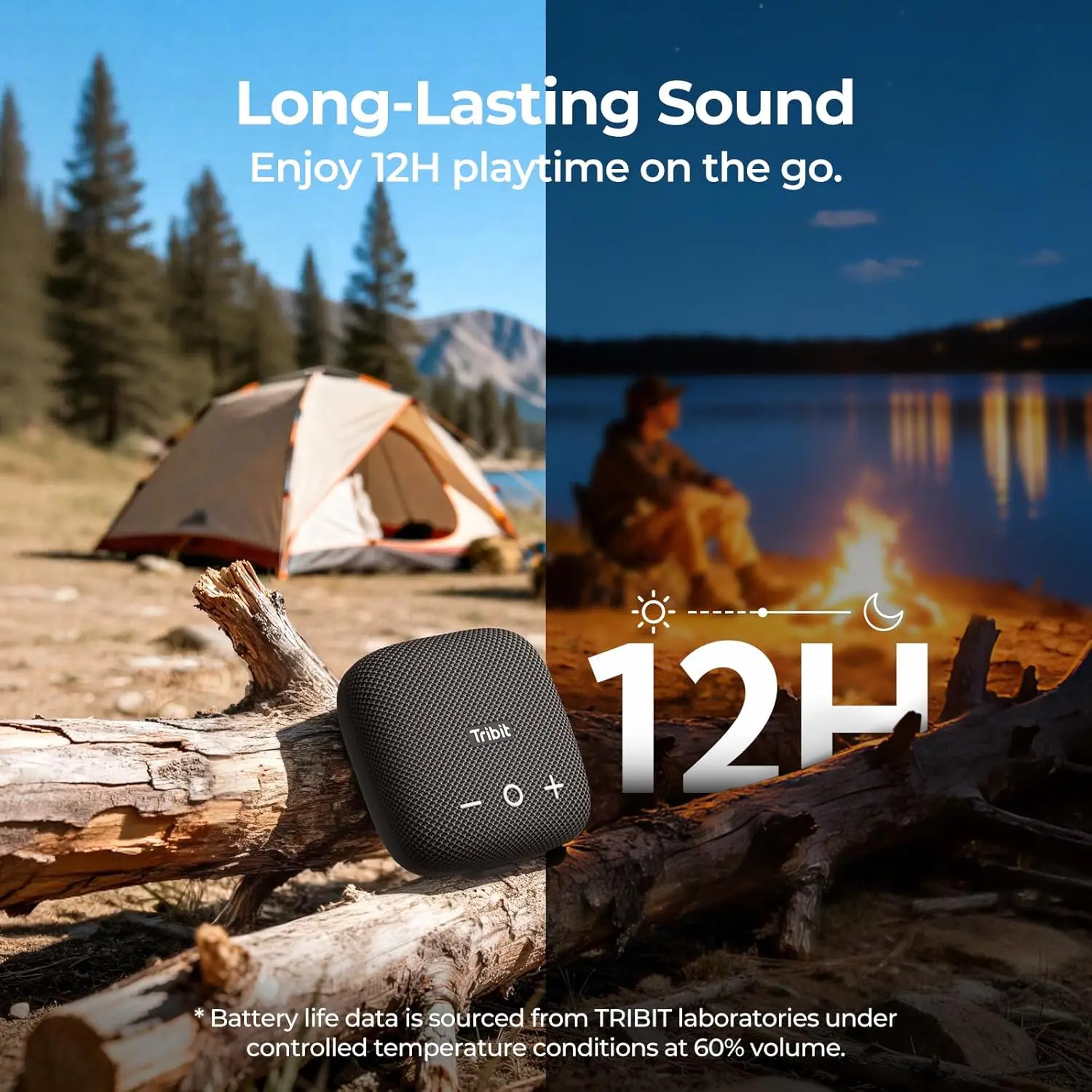 Micro Portable Bluetooth Speaker With Deep Bass Waterproof  Playtime 4