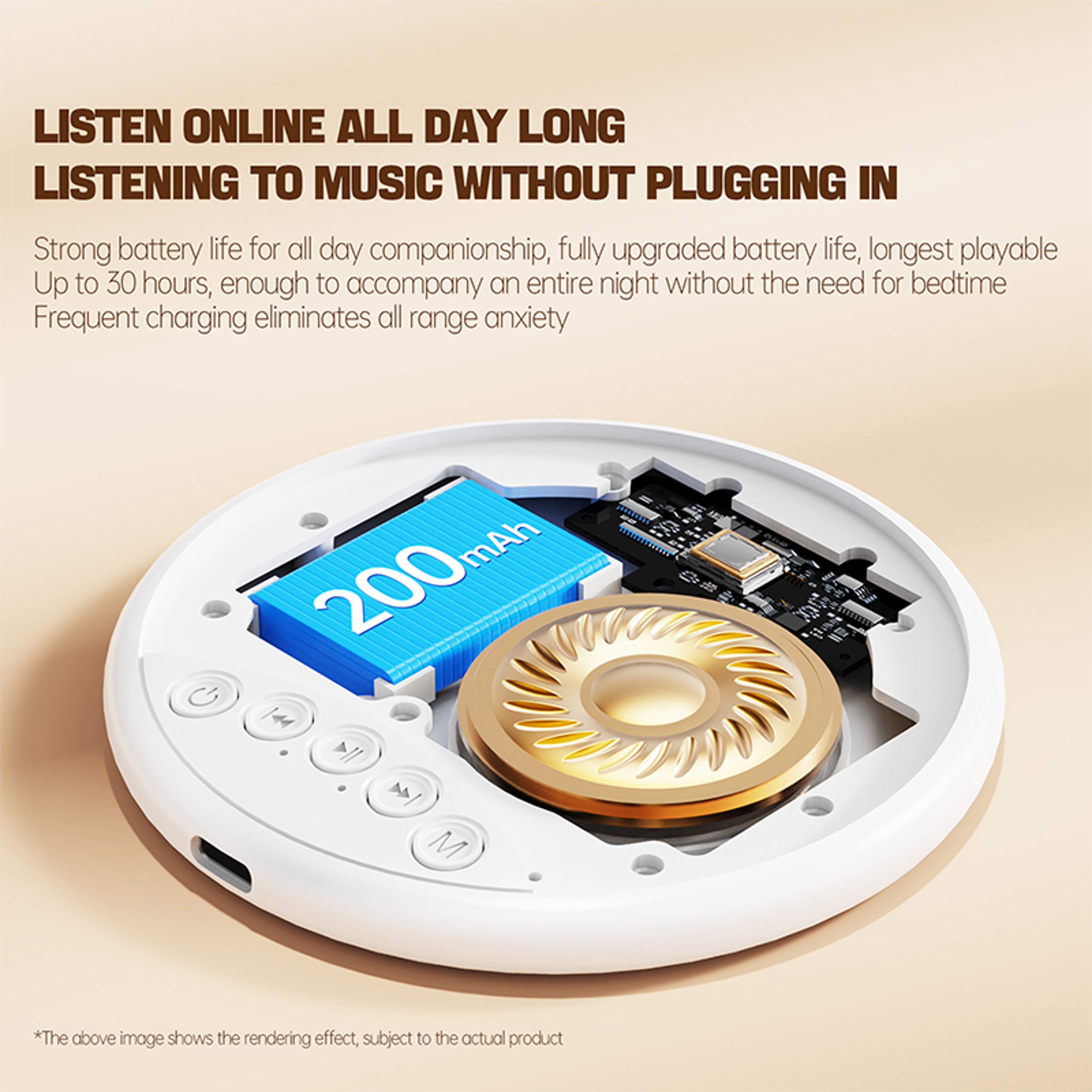 DreamNest Pillow Speaker Bluetooth Sleep Sound Machine With White Noise Alarm Clock 4