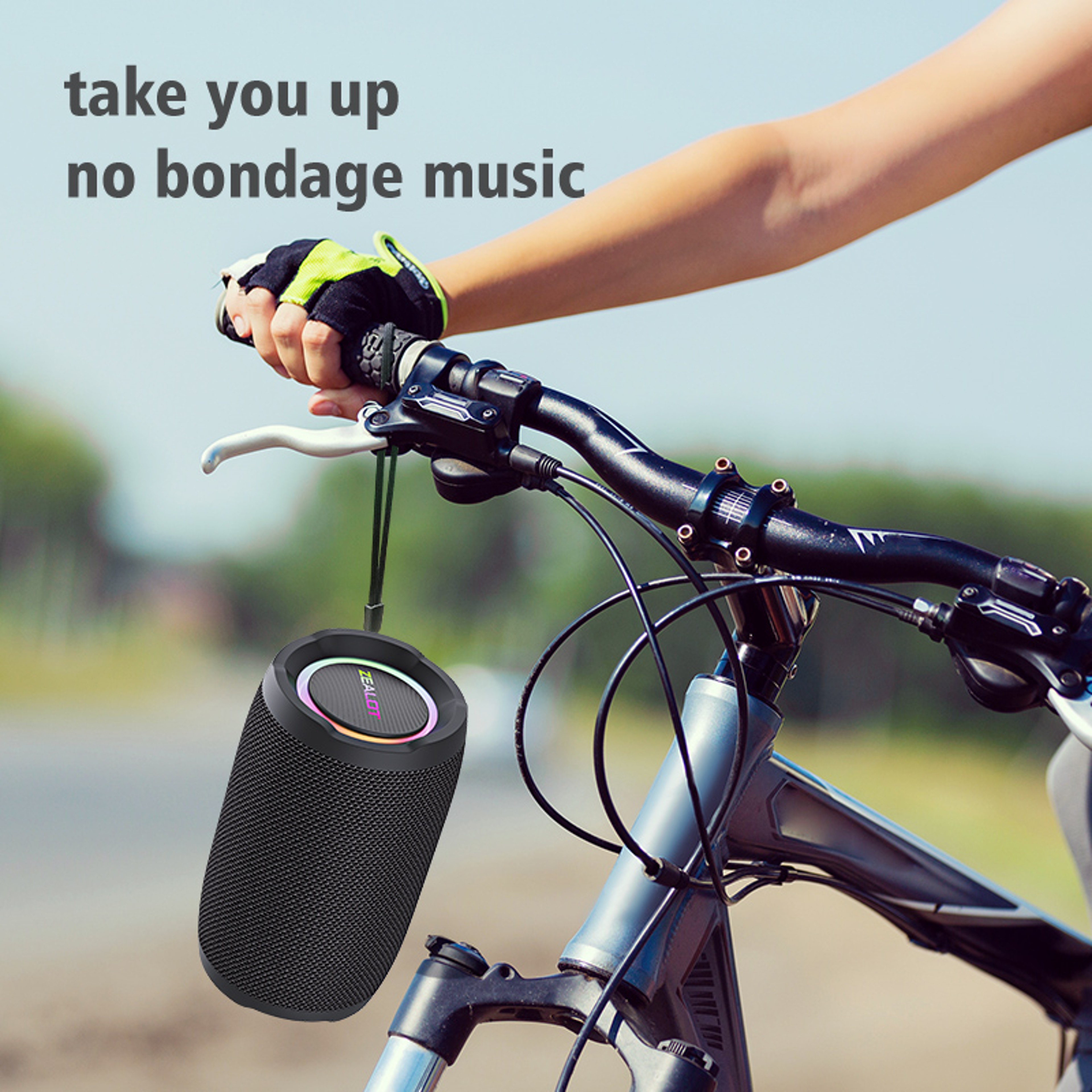 Portable Bluetooth Speaker With Stereo Sound And Waterproof Design 3