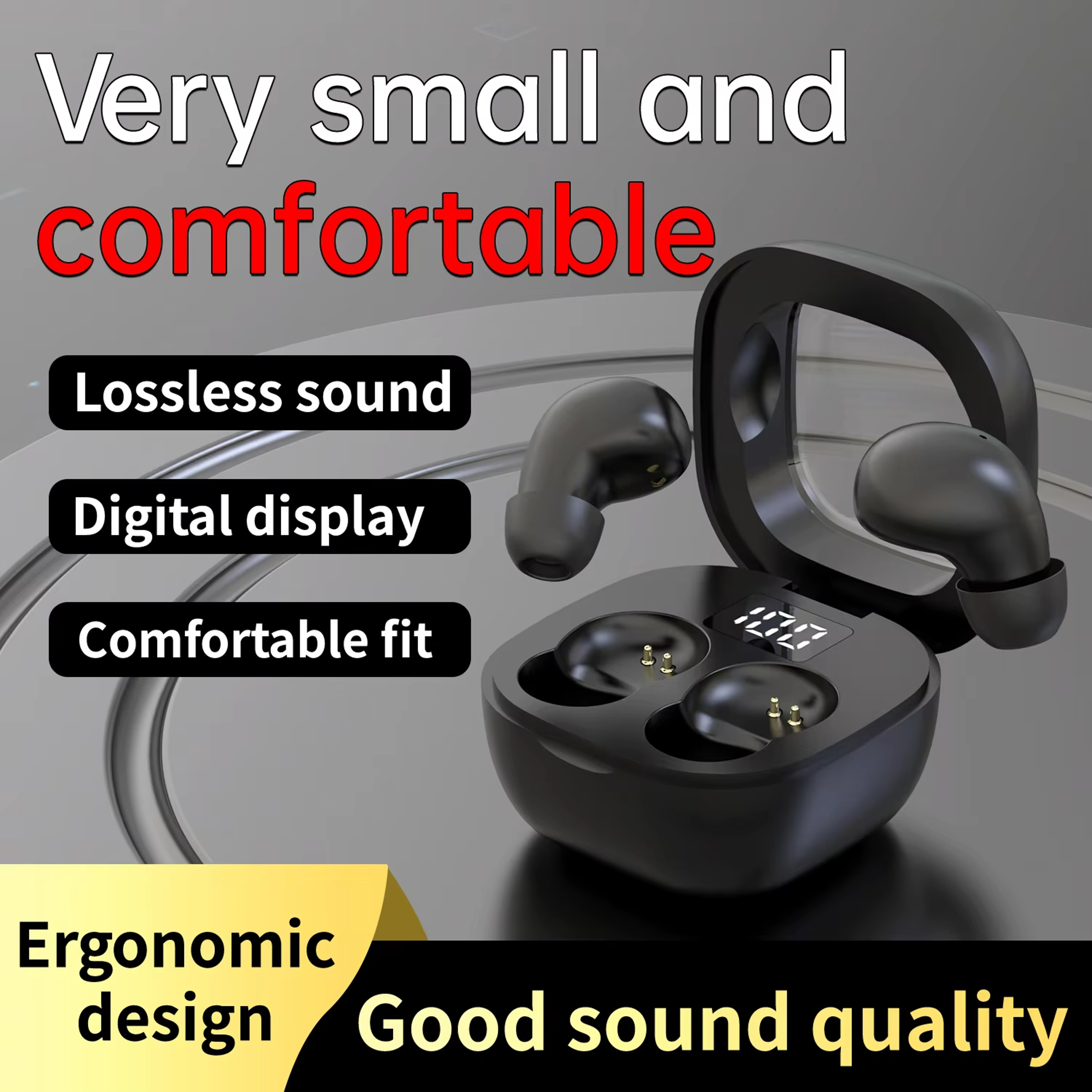 Invisible Mini Earbuds Bluetooth Sleep Headset For Small Ears 4
