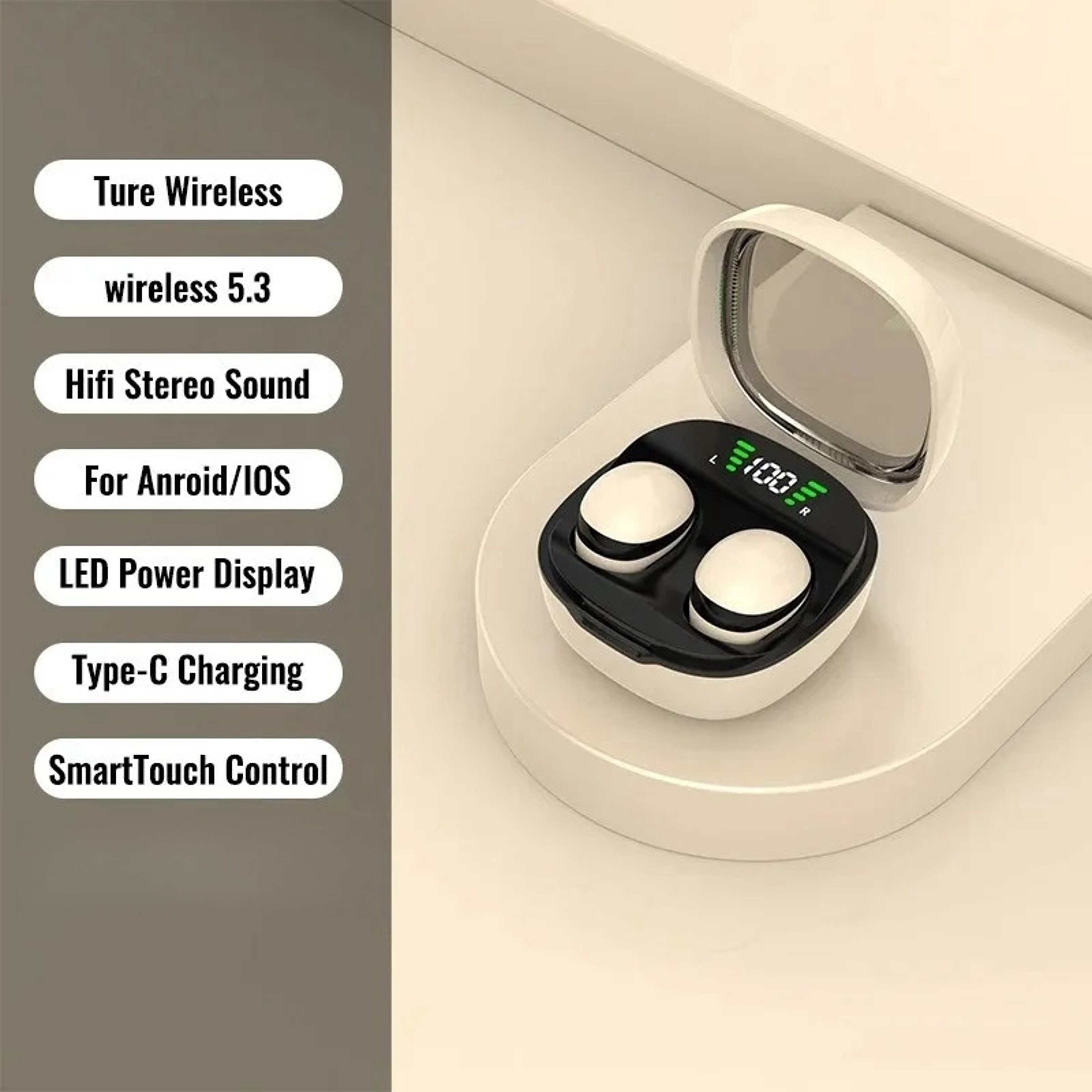 DreamFit Sleep Earbuds Bluetooth Mini Wireless Earbuds With HD Calls 7