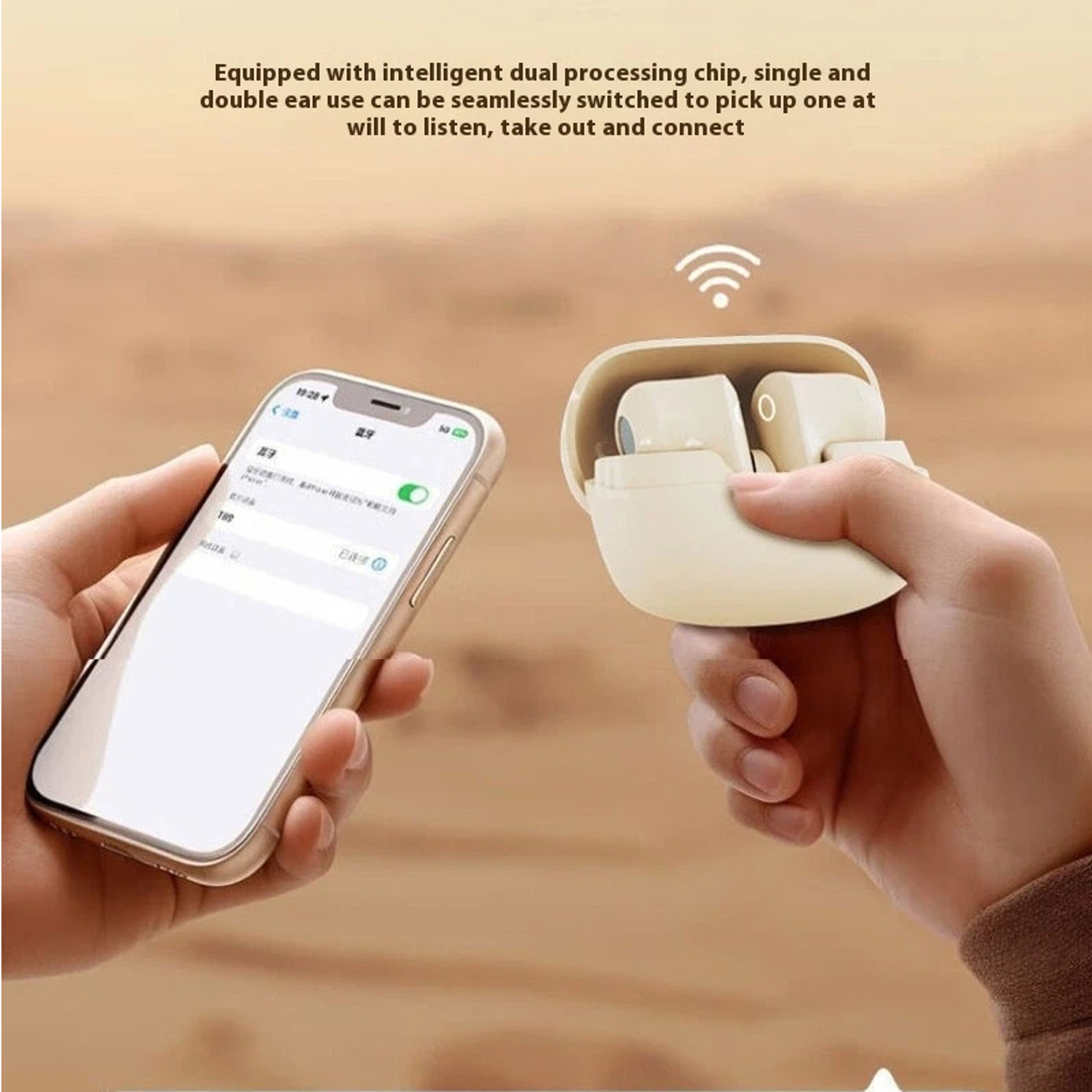 Mini Wireless Bluetooth Earbuds with Noise Reduction and Mic for Sports & Everyday Listening – view 4