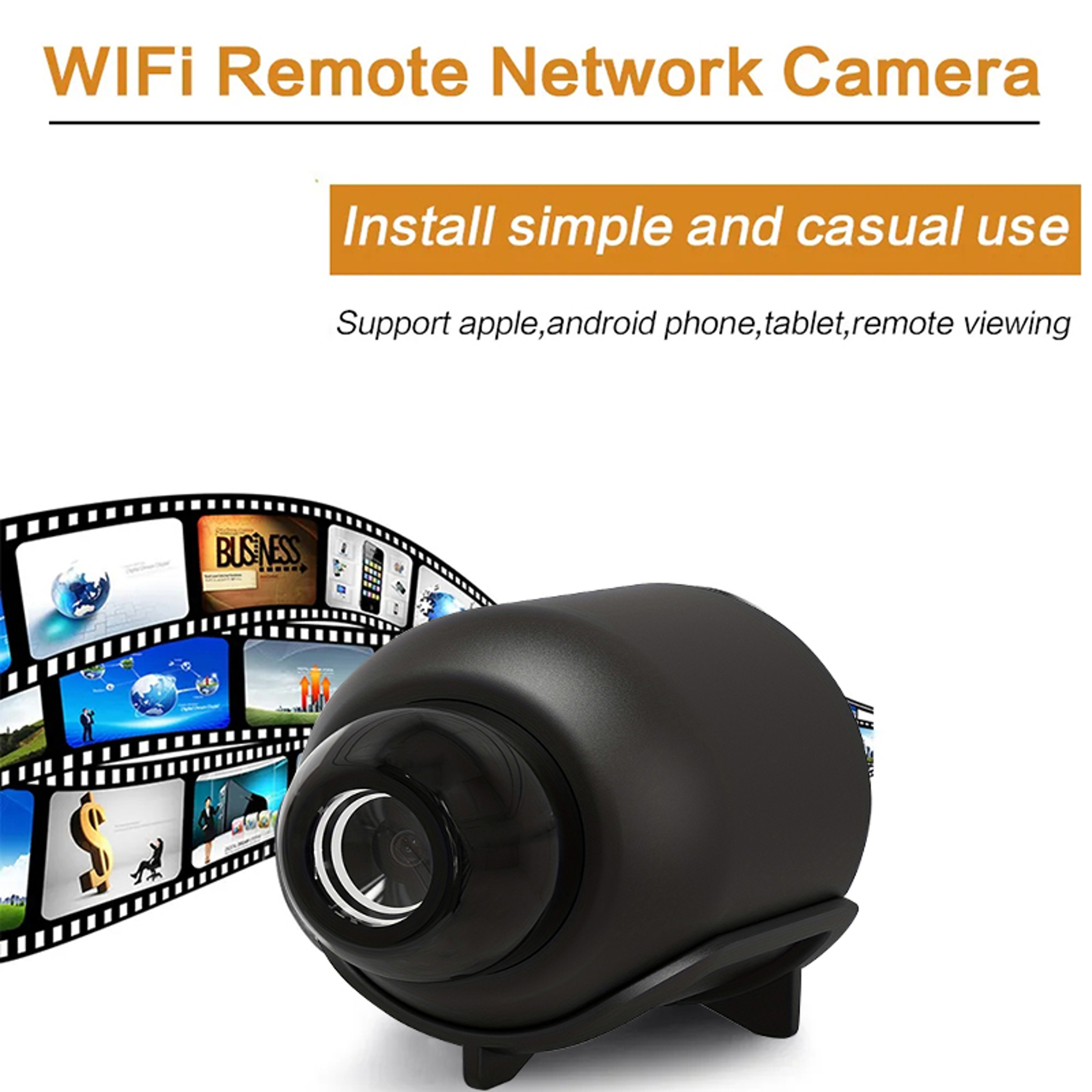 Mini Security Camera With Night Vision And Motion Detection 2