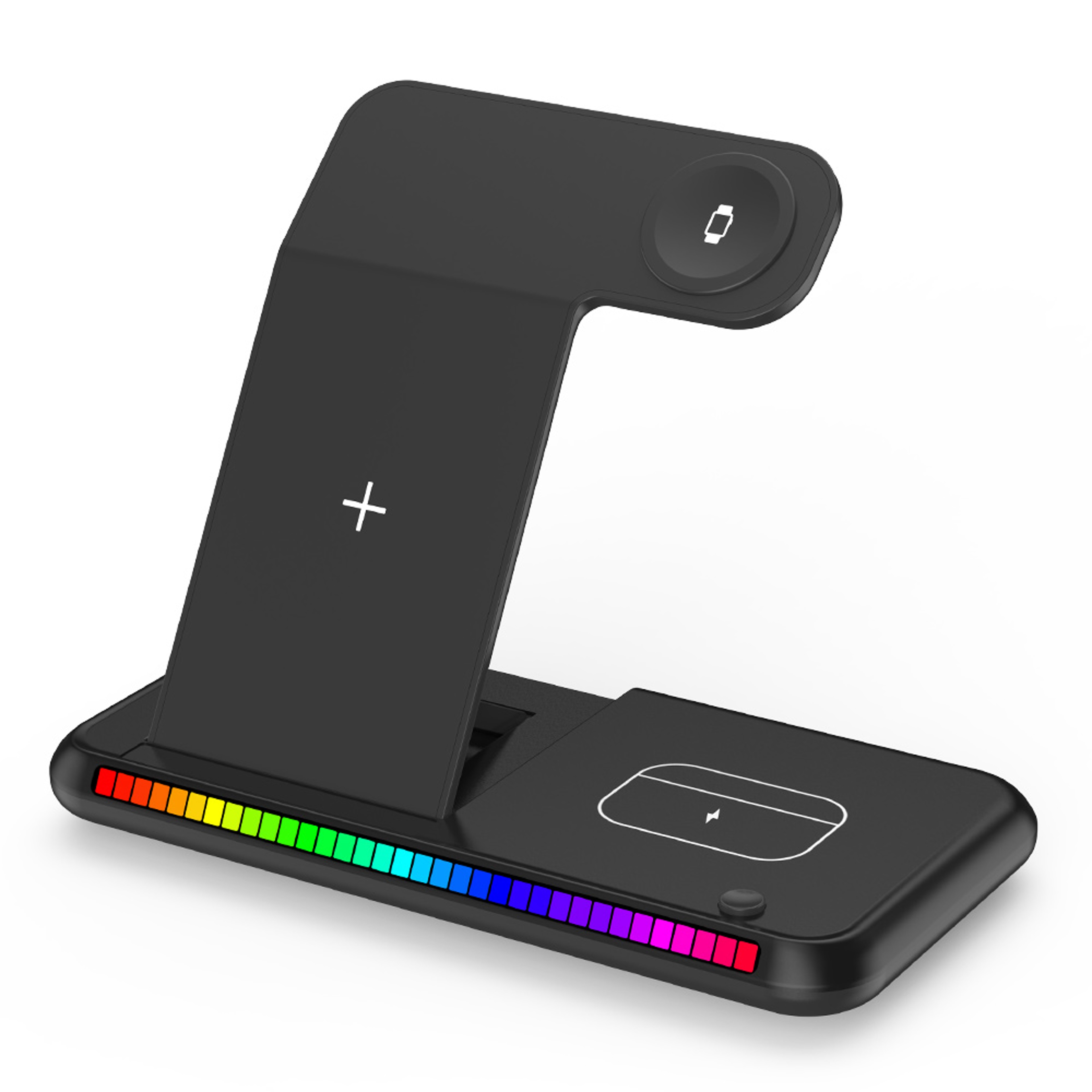Foldable Wireless Charging Station 30W Fast Charger Stand for iPhone, Apple Watch & AirPods – view 7