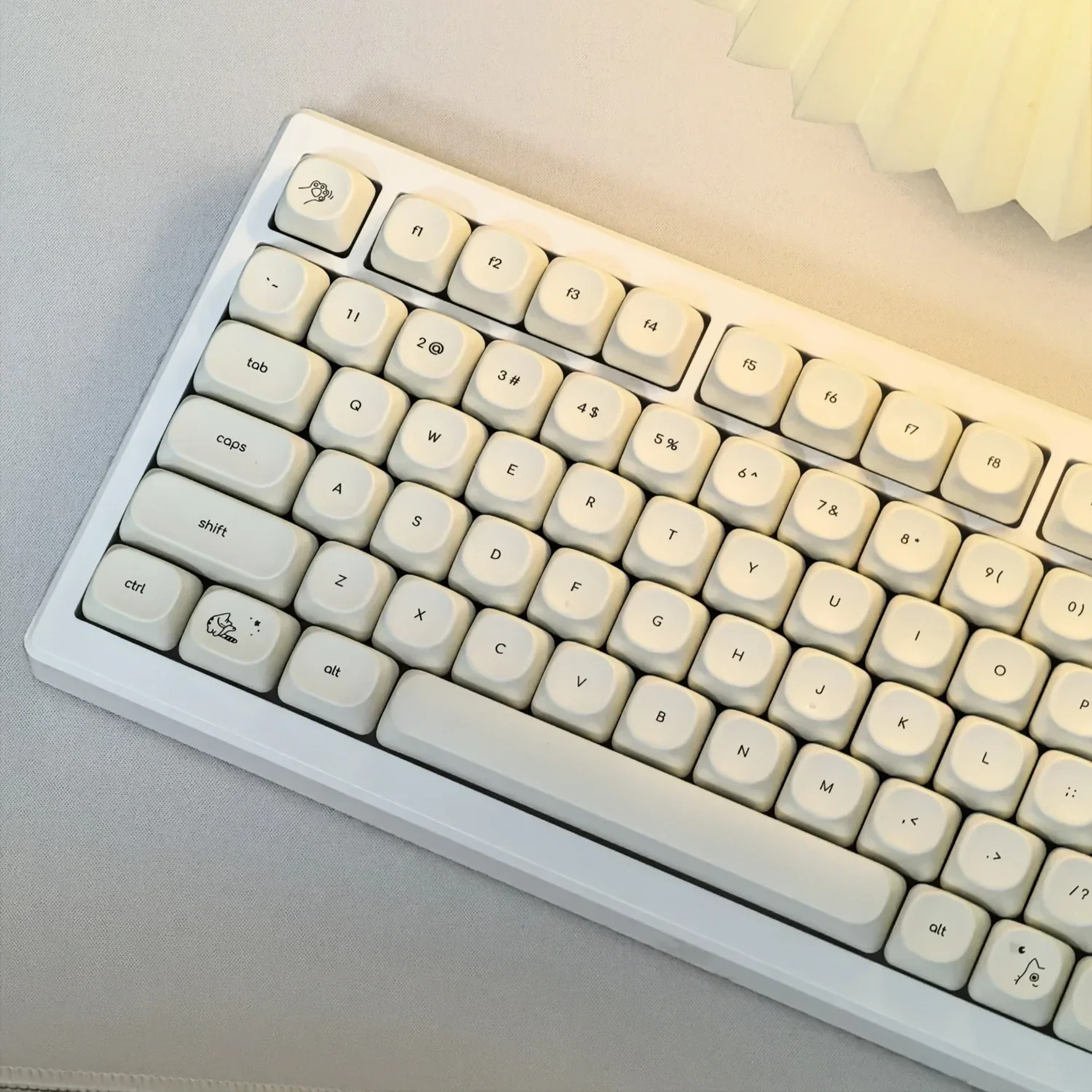 Cute Cat PBT Keycaps Key MOA Profile Keycaps Set For Mechanical Keyboards 2