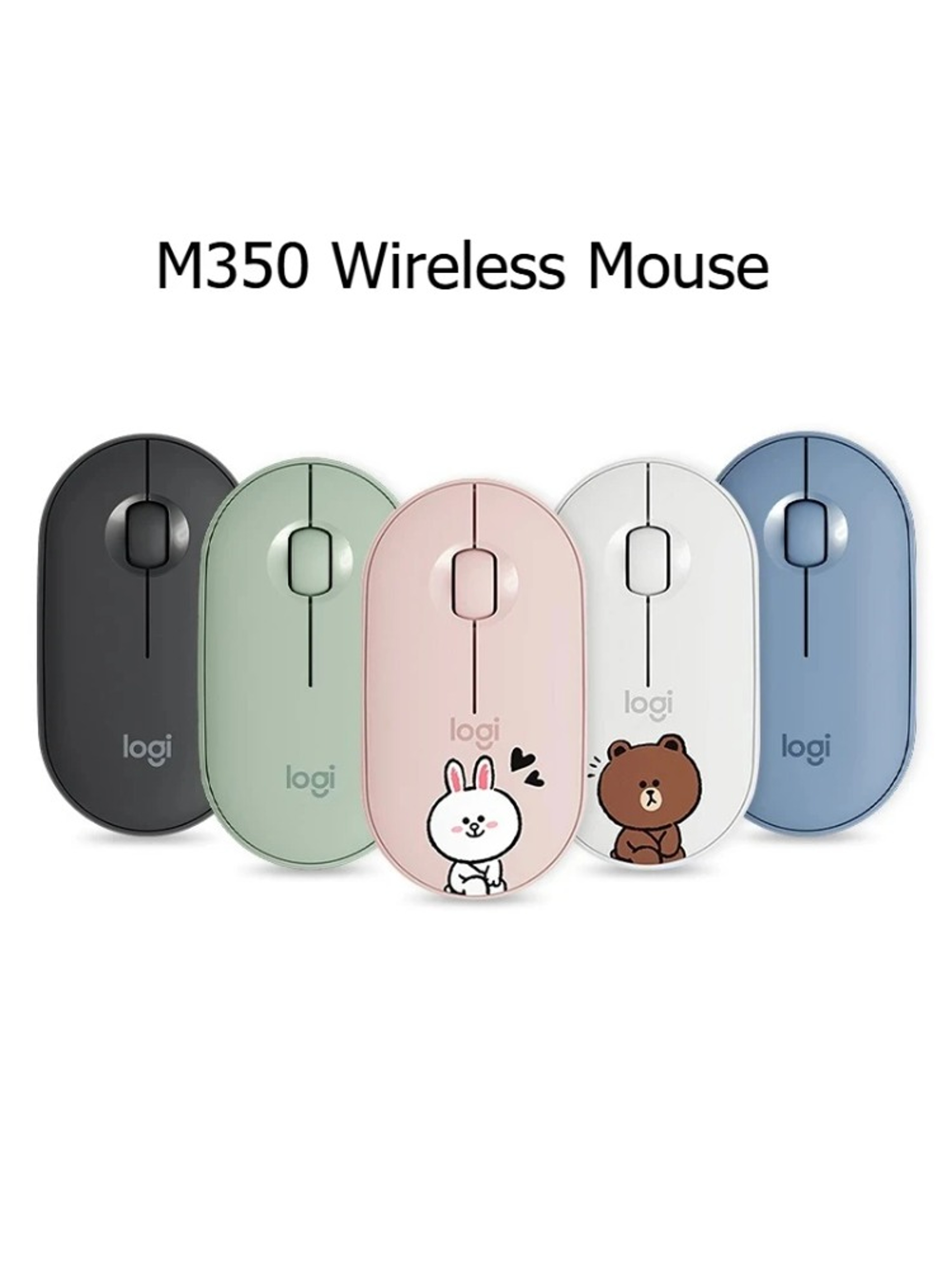POP M350 Bluetooth Mouse Silent Wireless Mouse Slim Portable Mouse For Laptop PC  Office 1