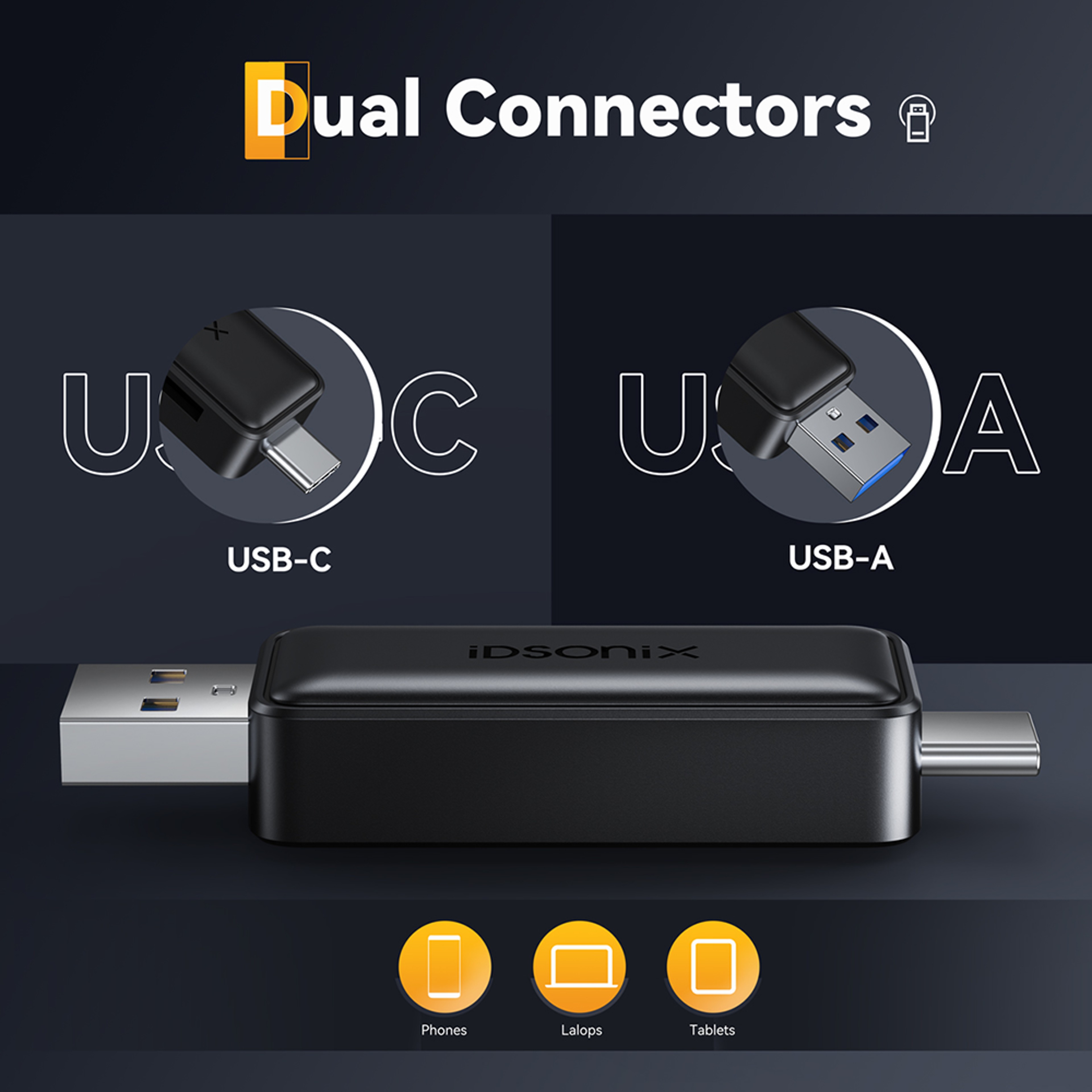 USB C Card Reader USB And Micro SD Memory Card Adapter For PC Laptop And Mobile Devices 3