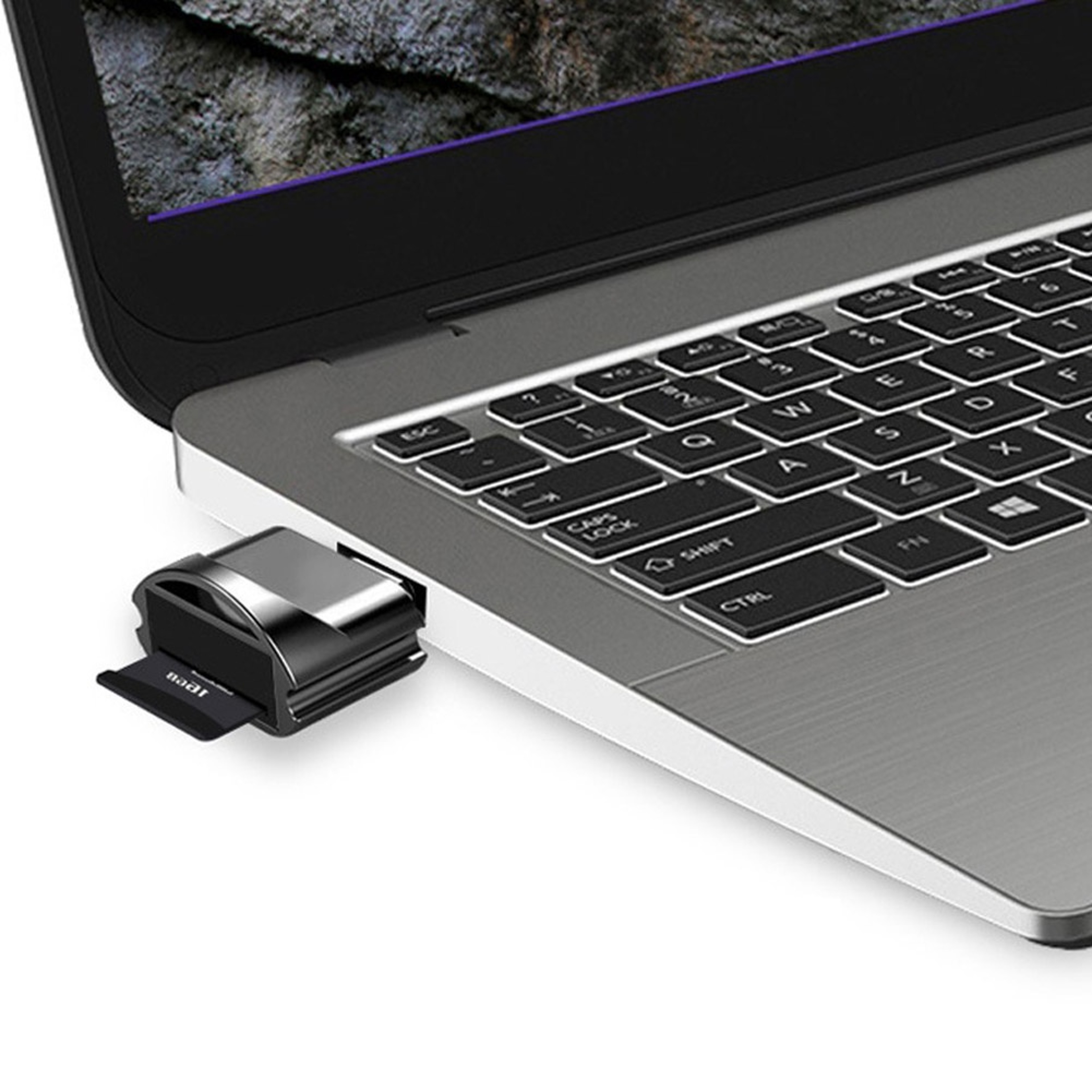 USB C Card Reader OTG Micro SD TF Memory Card Adapter 0