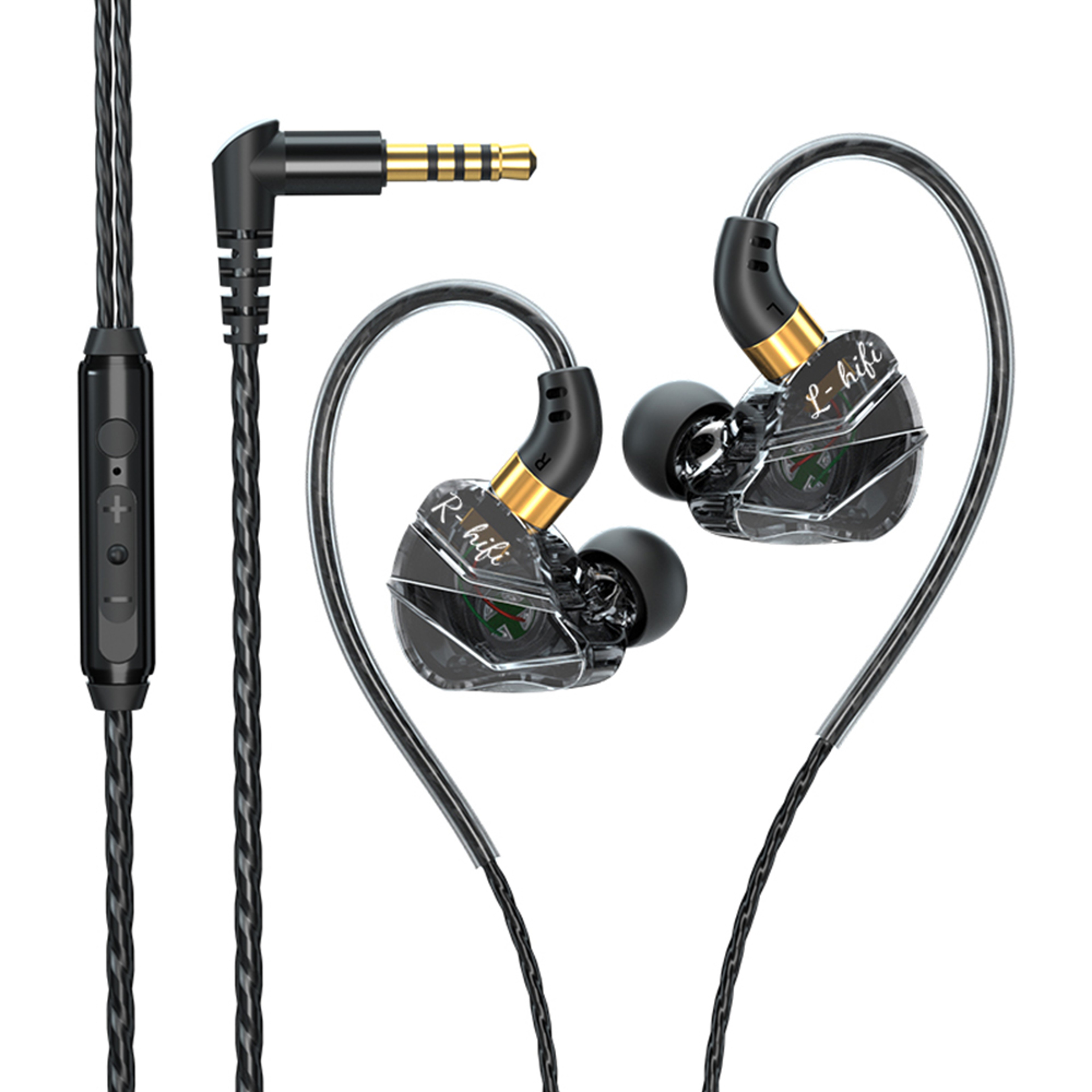 USB C Wired Earbuds With Mic Stereo Type C In Ear Headphones 0